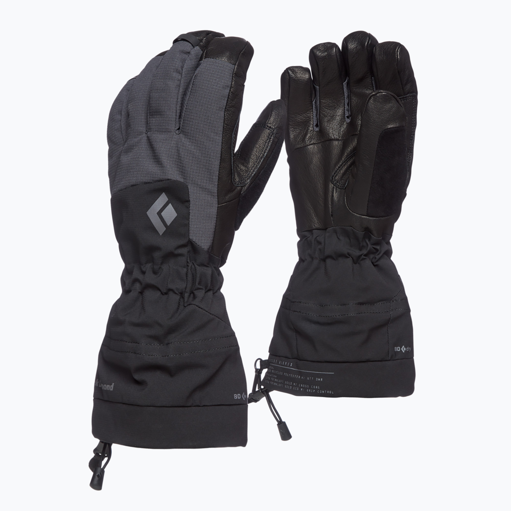 Rękawiczki trekkingowe Black Diamond Soloist black 