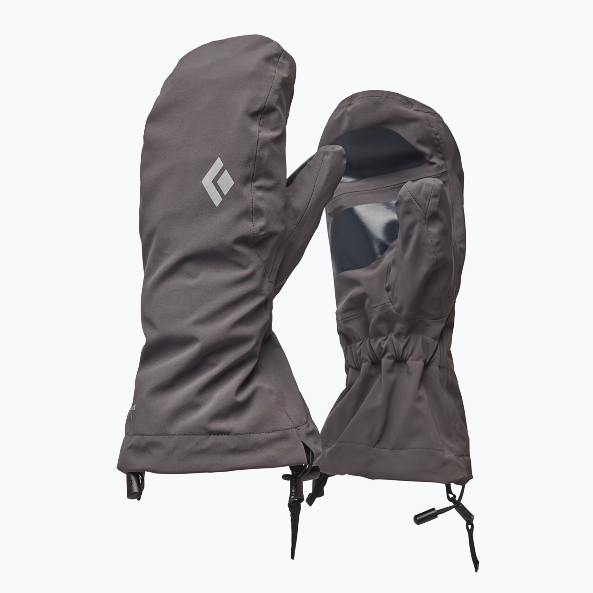 Rękawiczki trekkingowe Black Diamond Waterproof Overmitts smoke 