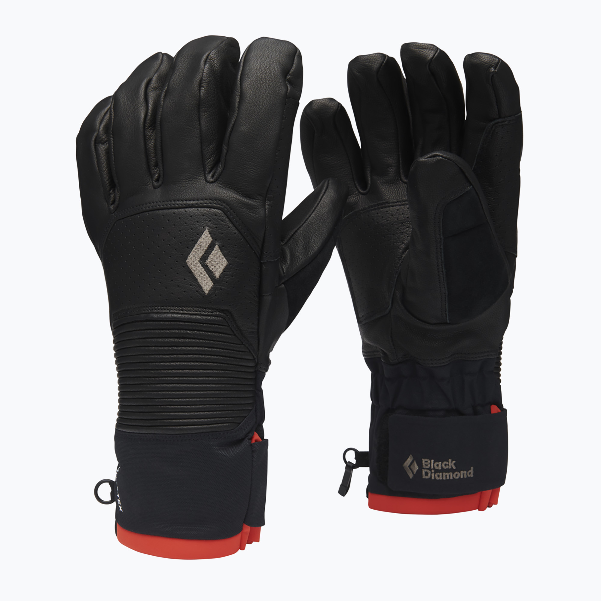 Rękawiczki trekkingowe Black Diamond Impulse black/black 