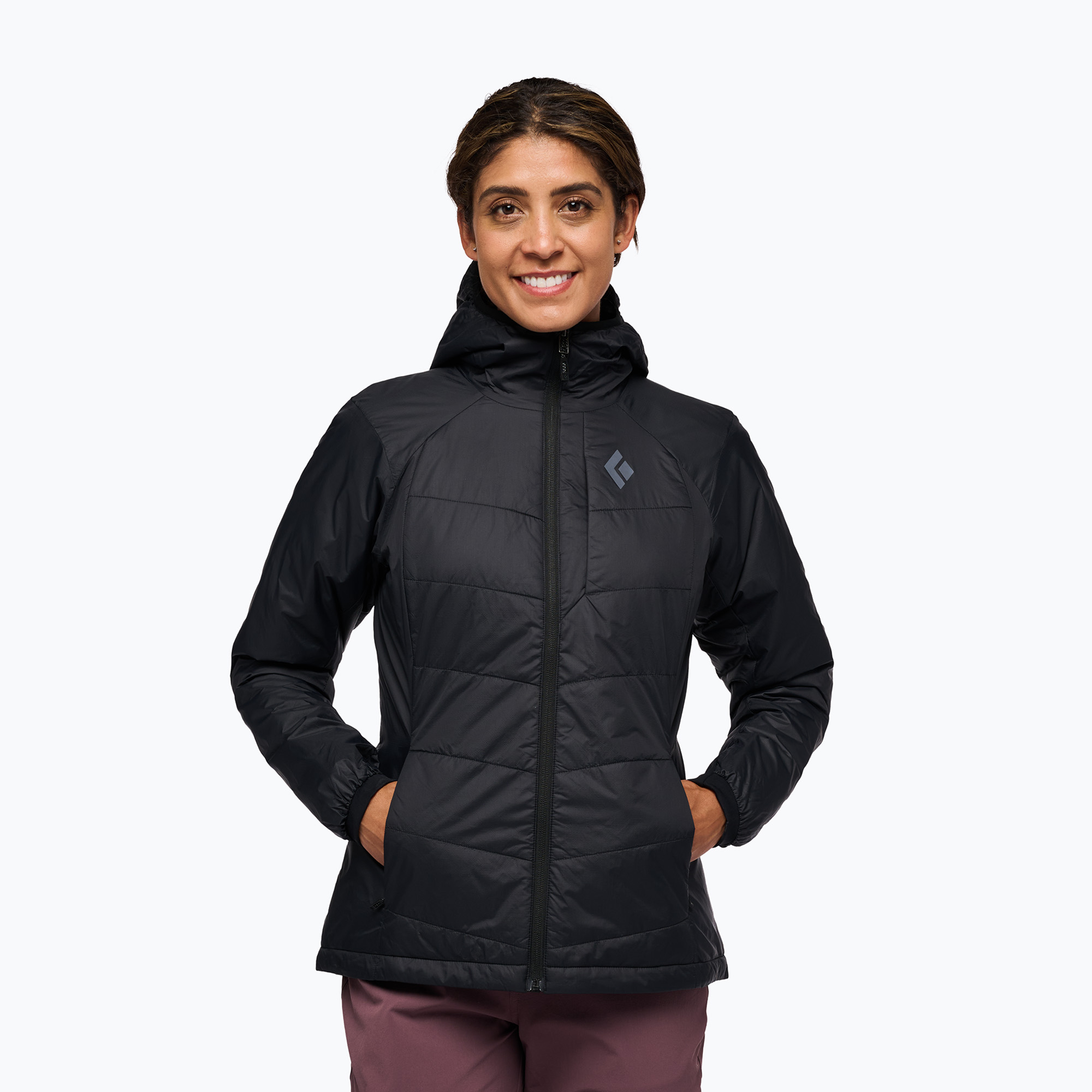 Kurtka ocieplana damska Black Diamond Solution 2.0 Hoody black 