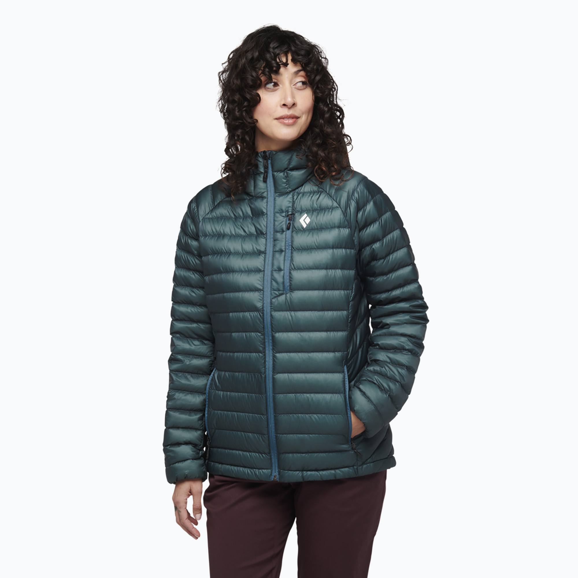 Kurtka puchowa damska Black Diamond Approach Down creek blue 