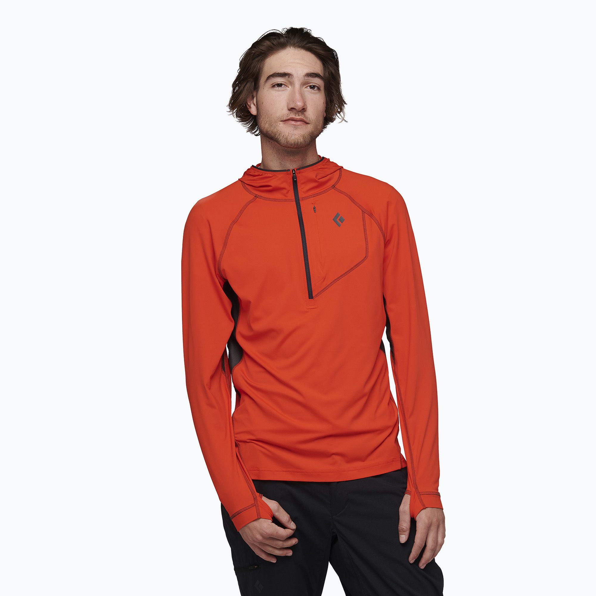 Bluza trekkingowa męska Black Diamond Alpenglow Pro Hoody octane 