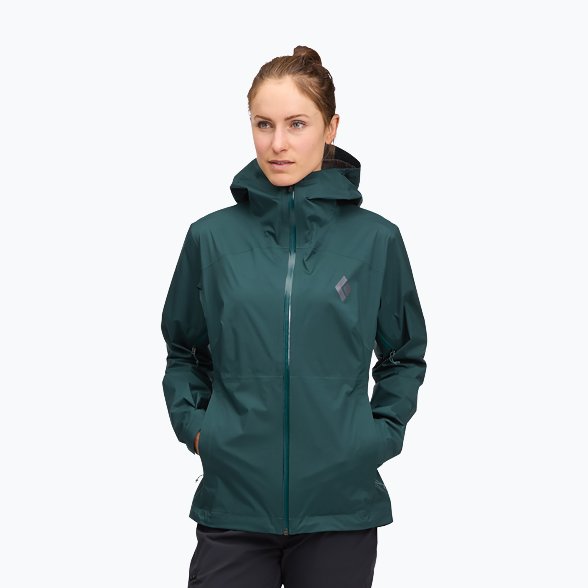 Kurtka przeciwdeszczowa damska Black Diamond Fineline Stretch deep woods 