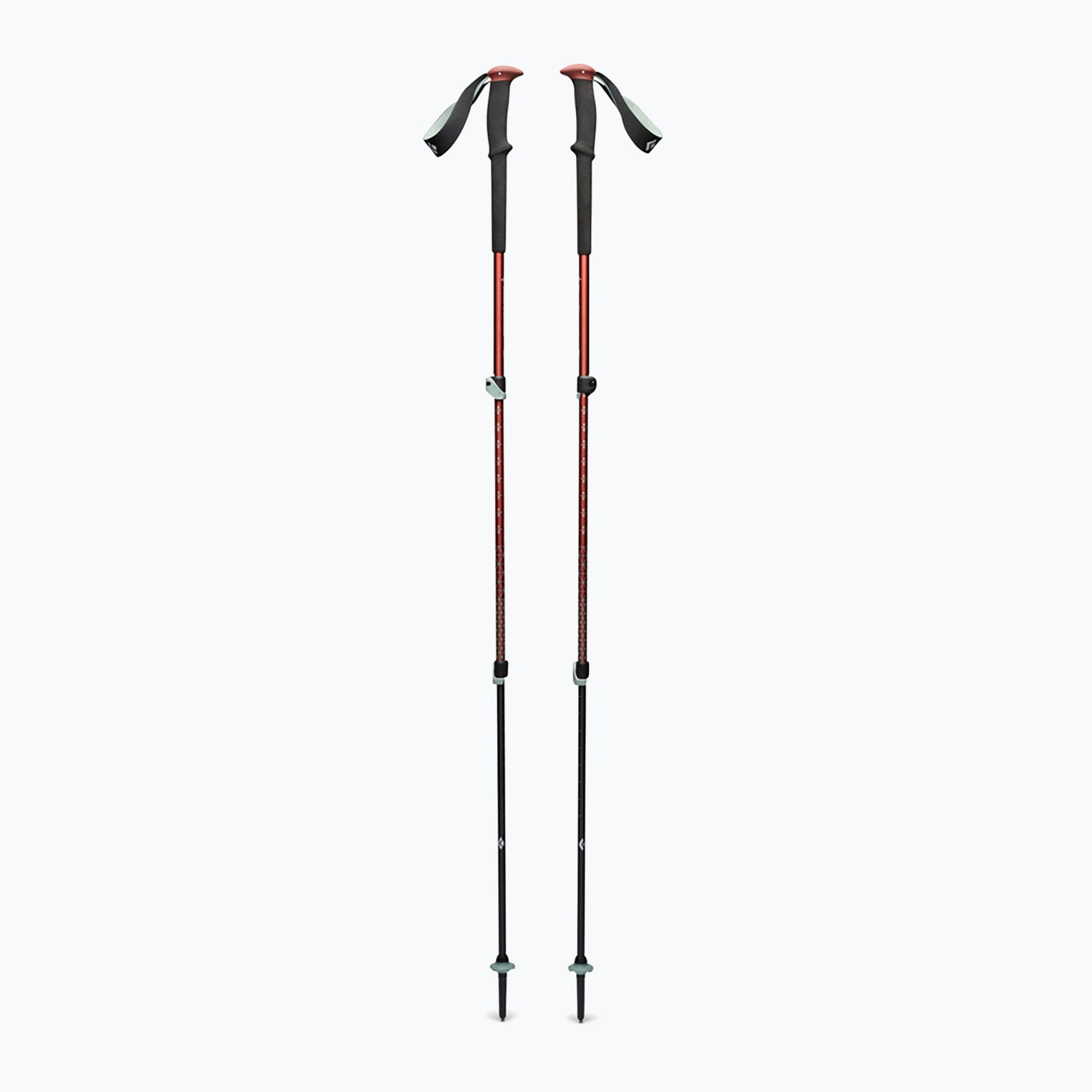 Trekingové palice Black Diamond Trail Trekingové palice iron red (Trail Trekking BD110045)