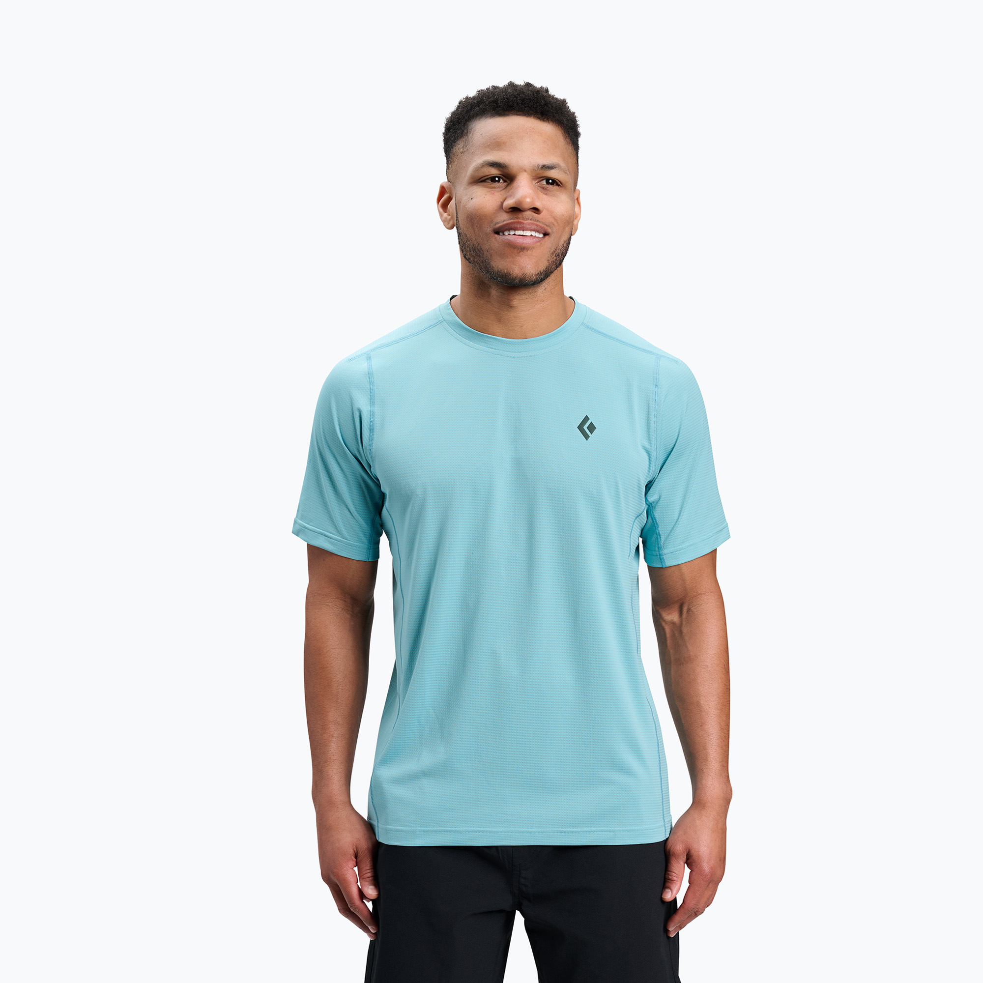 Koszulka męska Black Diamond Distance SS Tech Tee glacier 