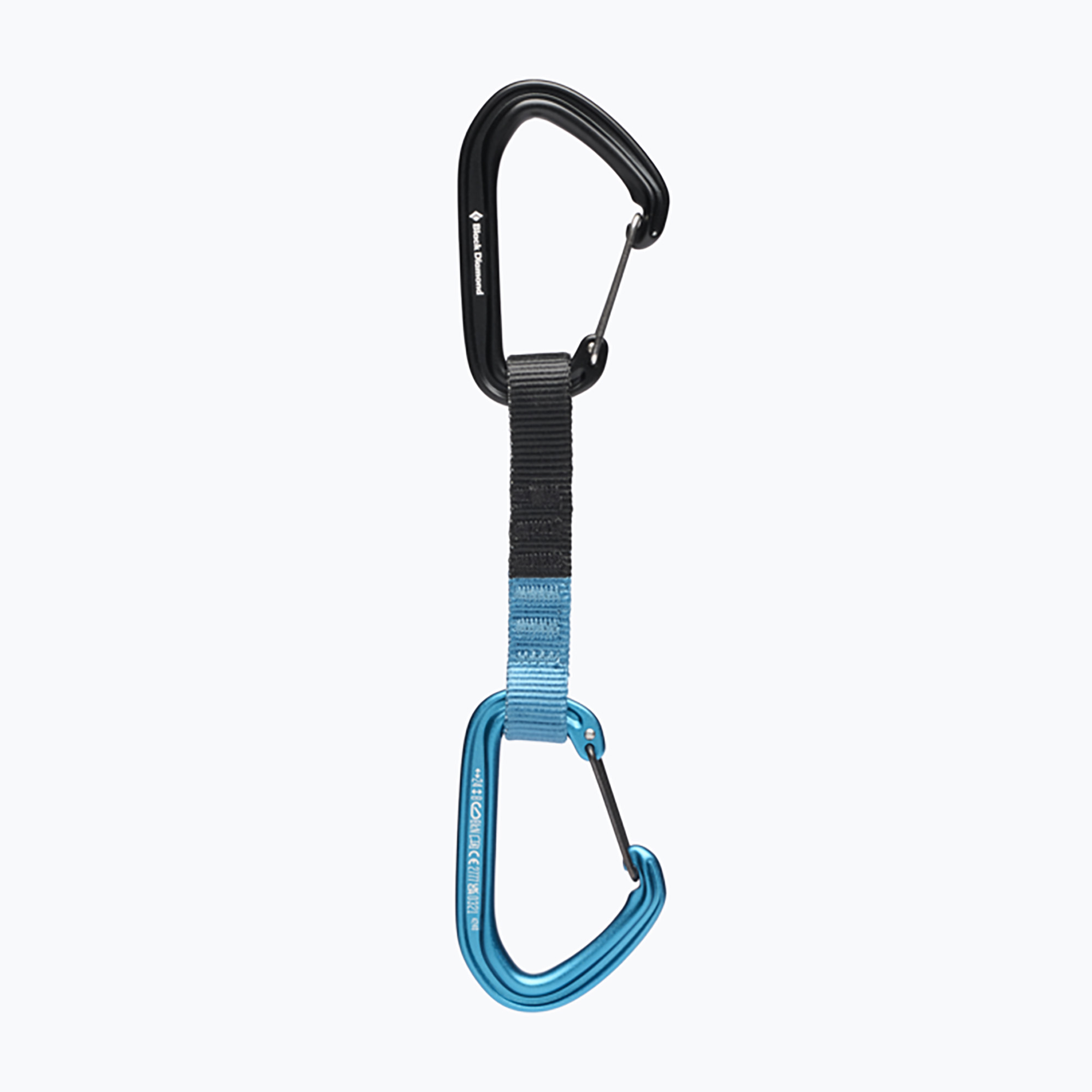 Lezecká expreska Black Diamond Hotwire Quickdraw 12 cm desert sky