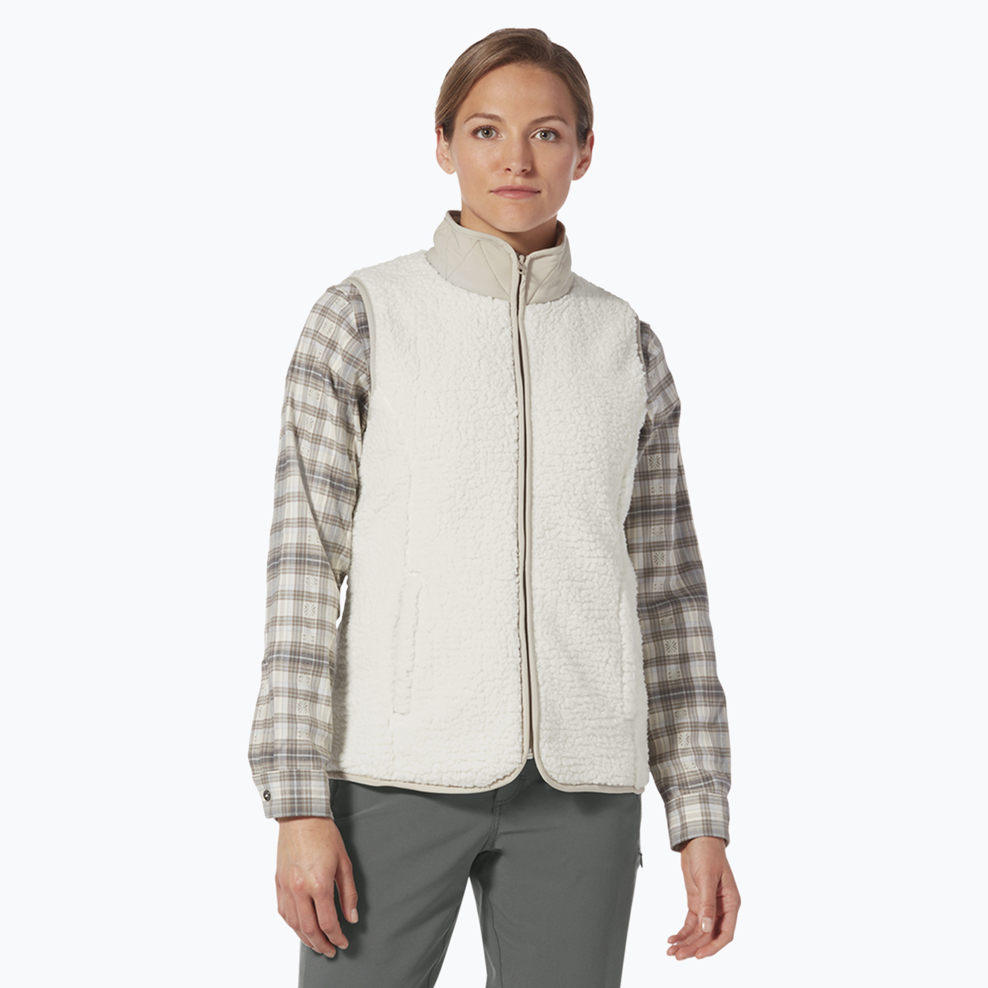 Bezrękawnik damski Royal Robbins Urbanesque Vest creme 