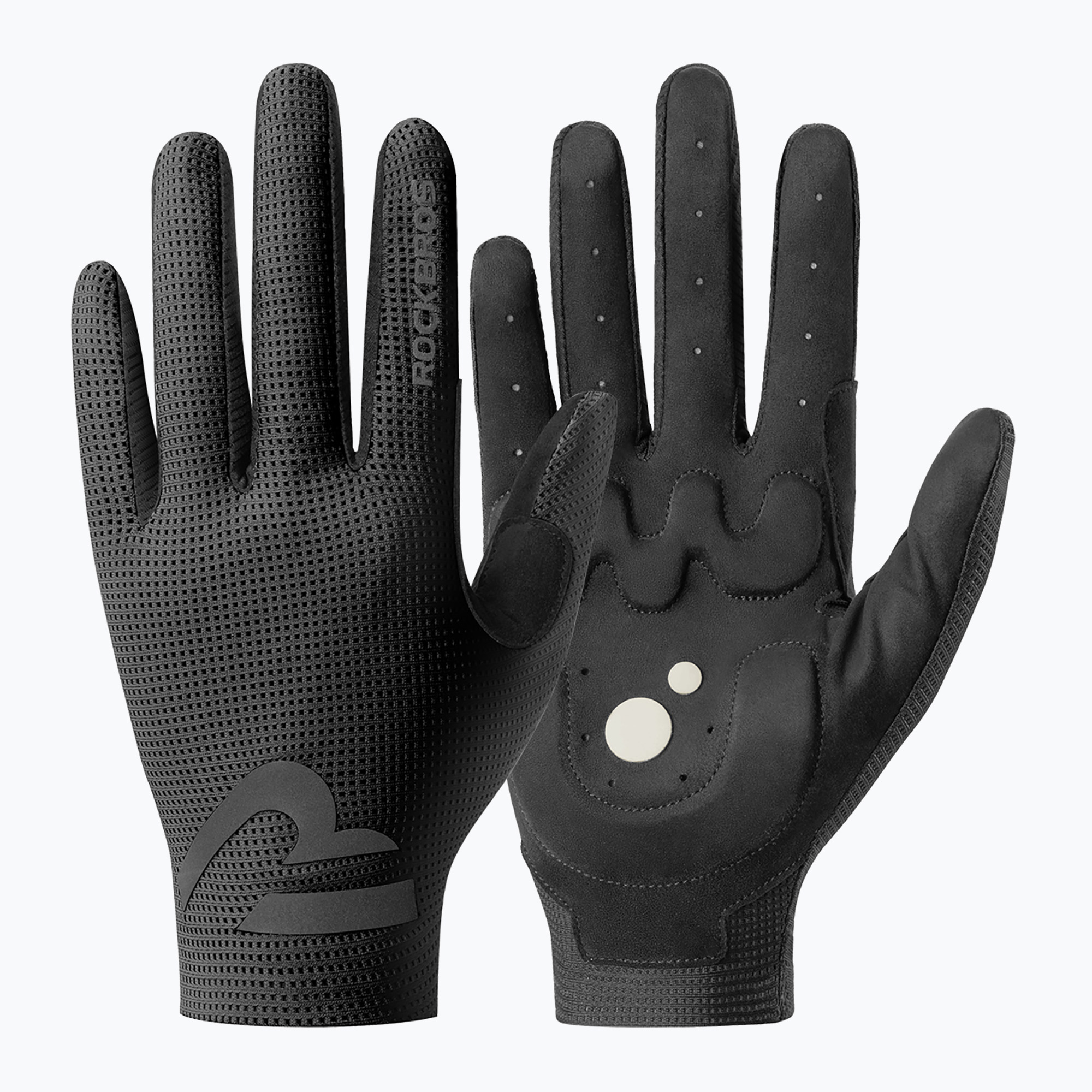 Велосипедни ръкавици Rockbros Full-finger S407-1 black