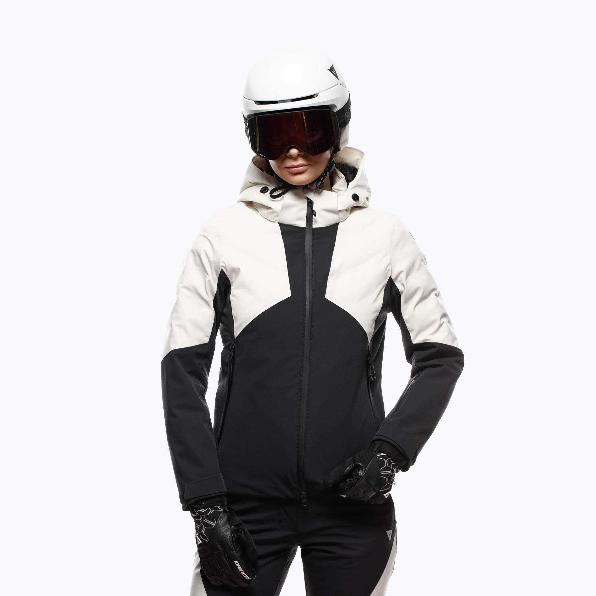 Női síkabát Dainese Zives Aerosense Dry lily/white/stretch/limo (Zives Aerosense Dry 2047400076)