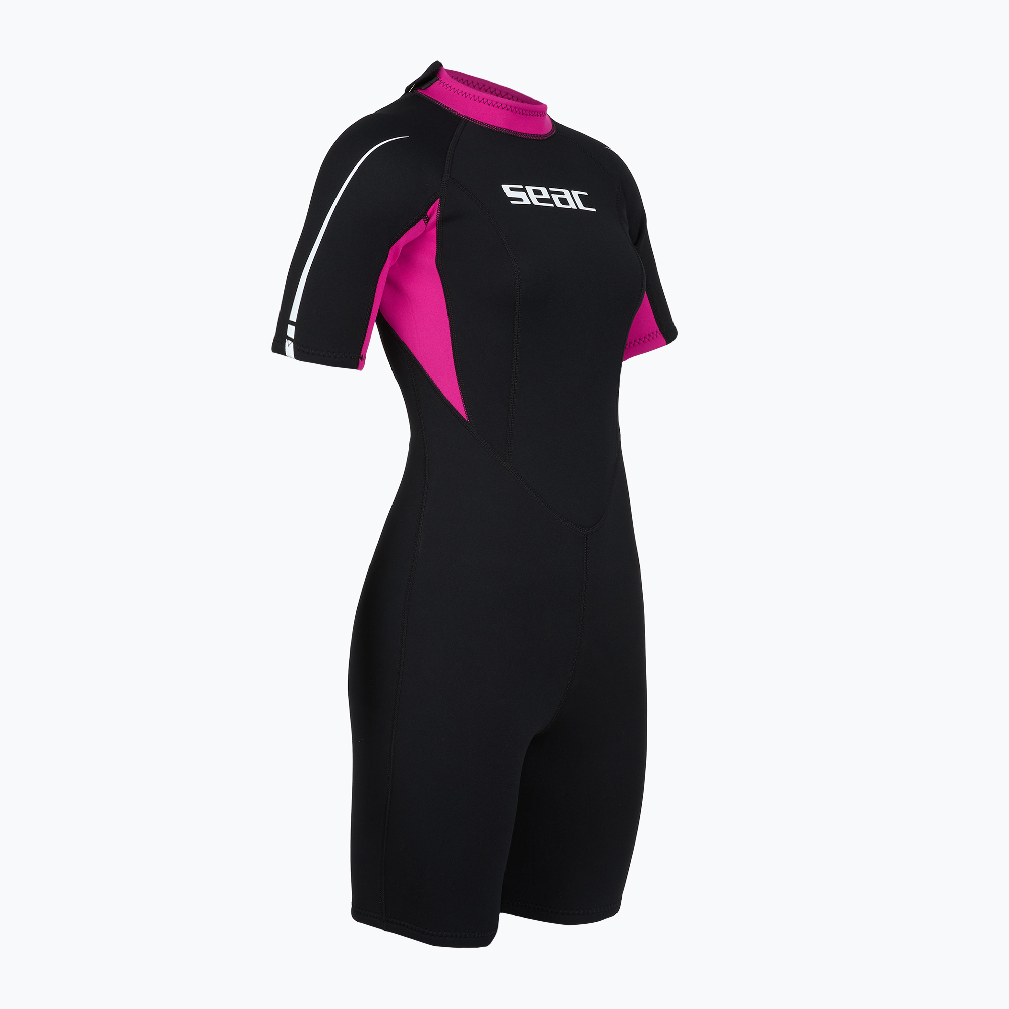 Pianka do pływania damska SEAC Shorty Relax 2.2 mm black/pink 