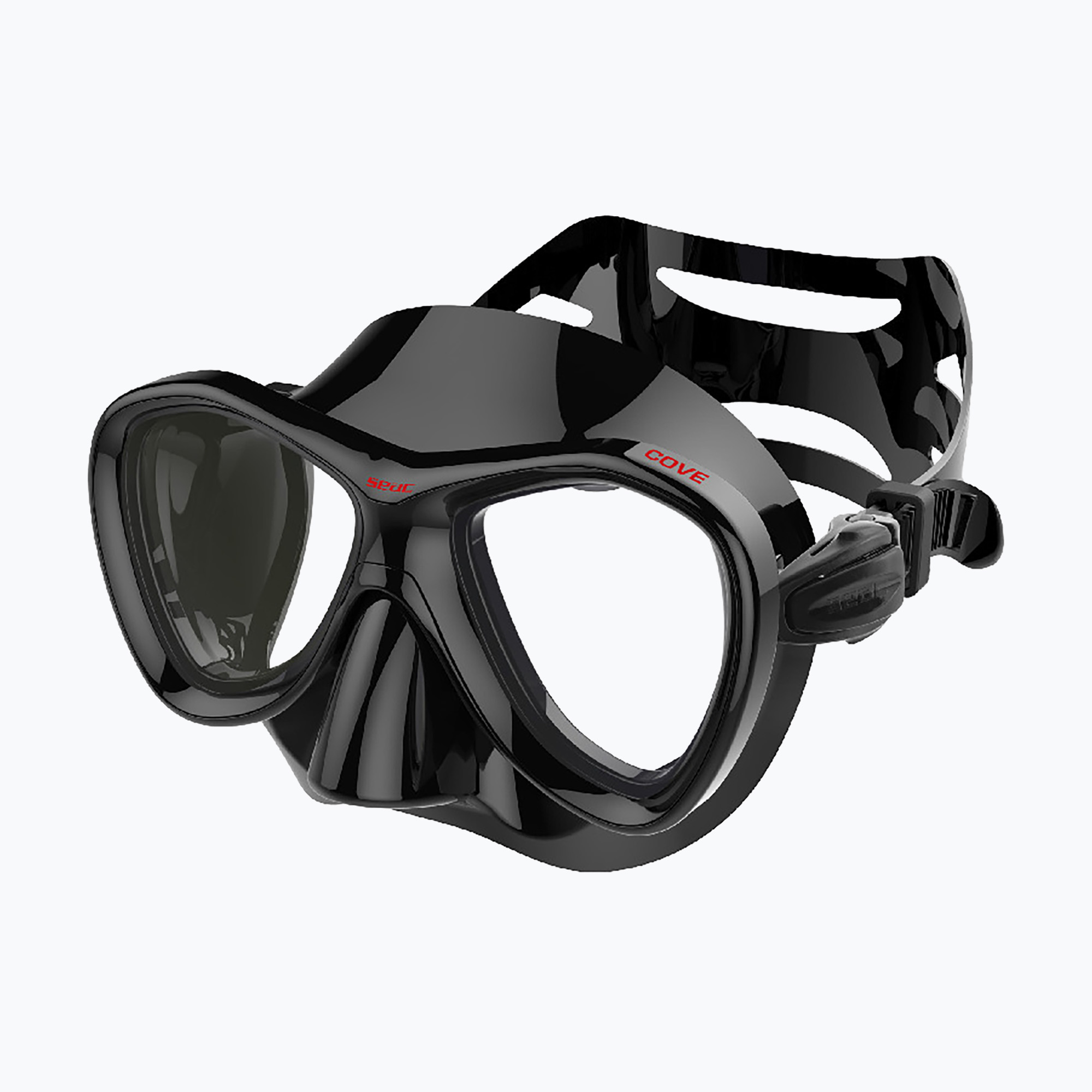 Маска за гмуркане SEAC Cove black/red