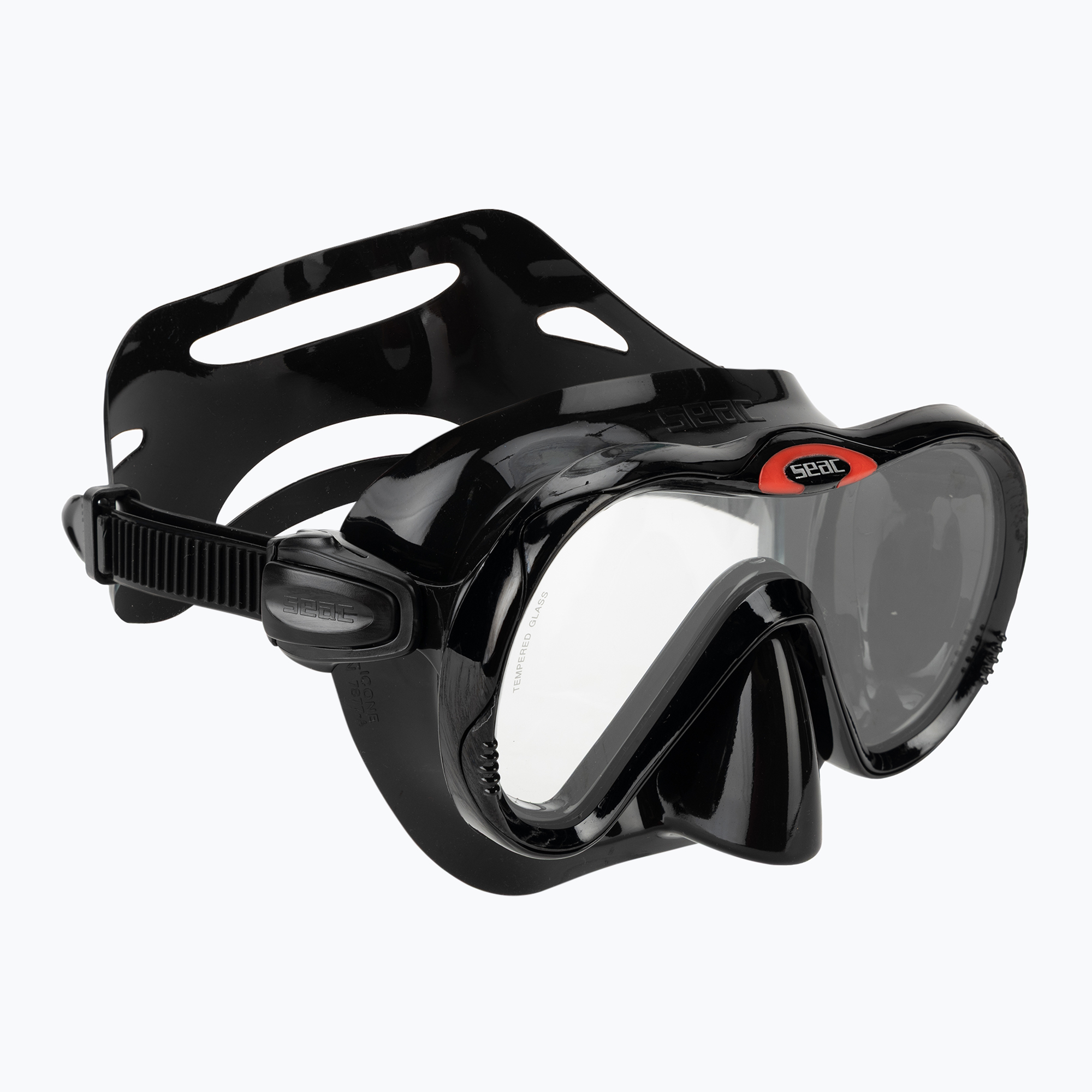 Маска за шнорхелинг Seac Boss black/silver