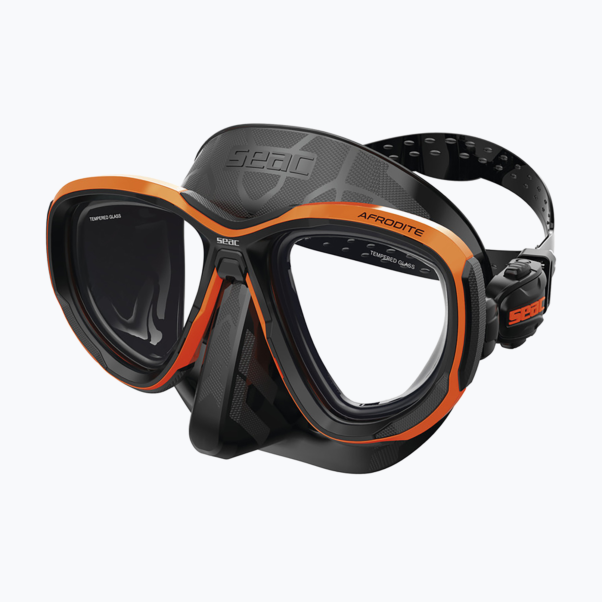 Маска за гмуркане SEAC Afrodite orange