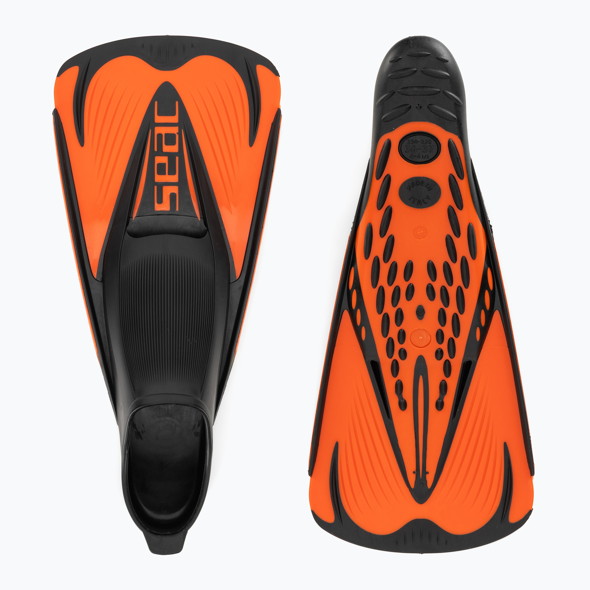 Labe de snorkeling SEAC Speed-S orange