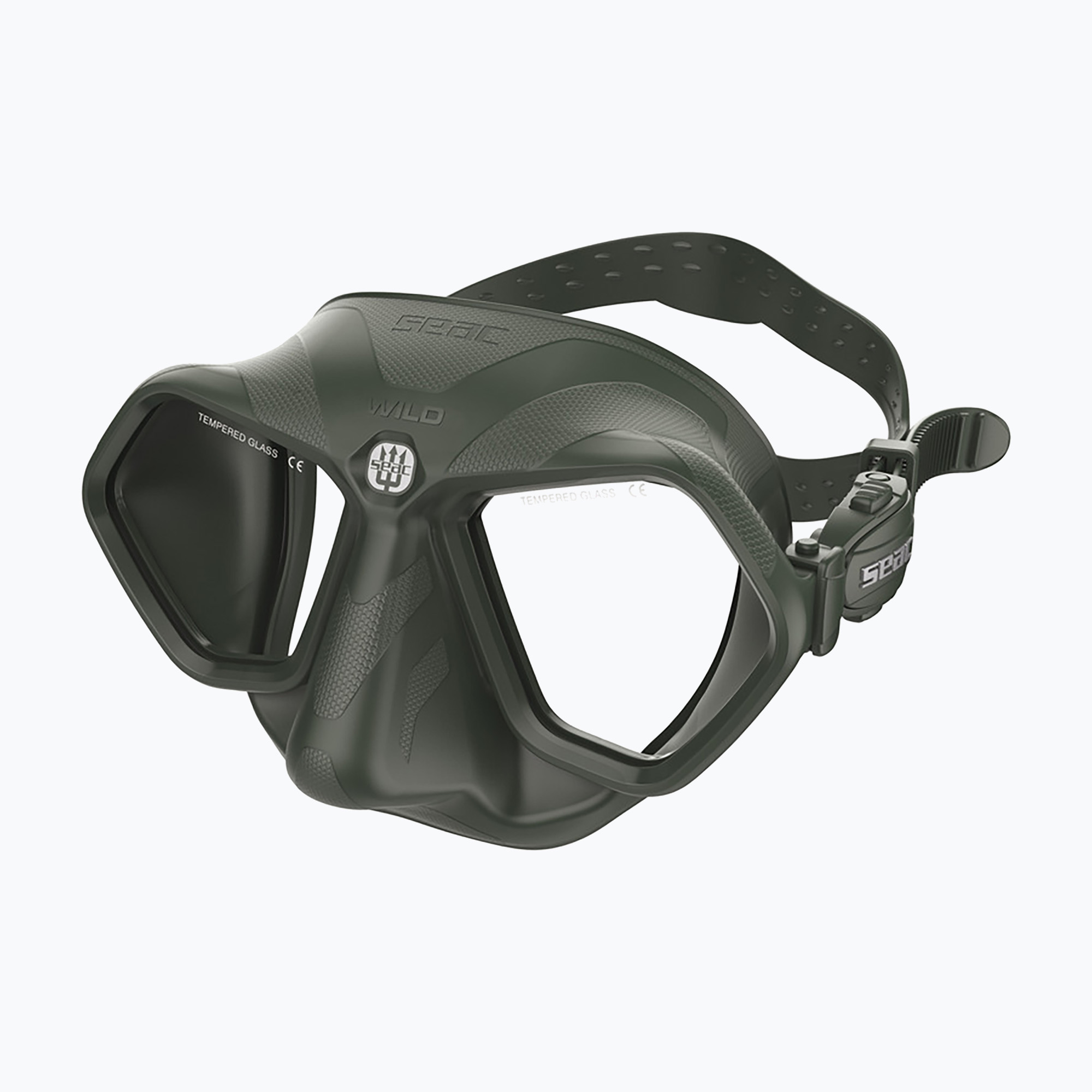 Маска за гмуркане SEAC Wild Antifog green