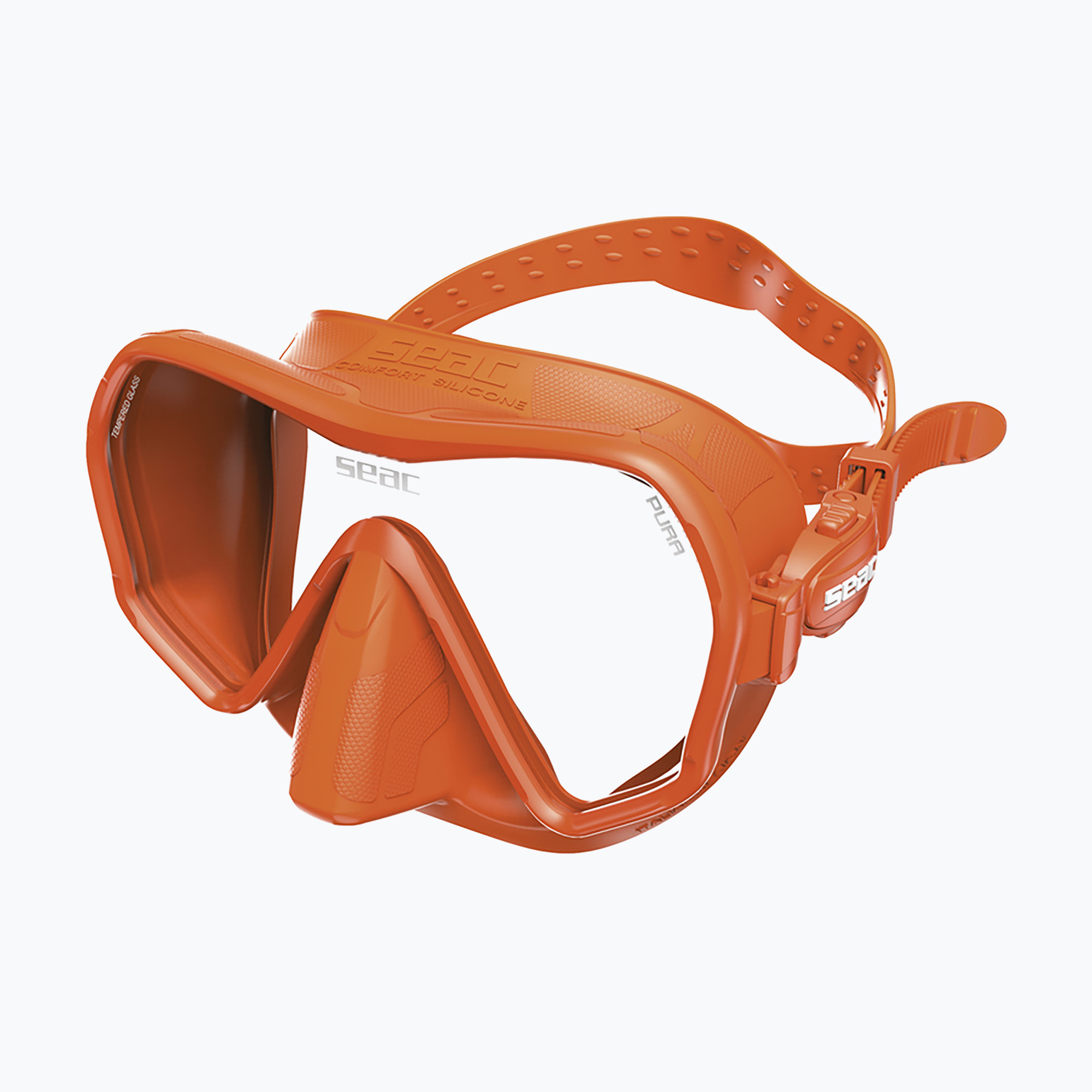 Маска за гмуркане SEAC Pura Antifog orange
