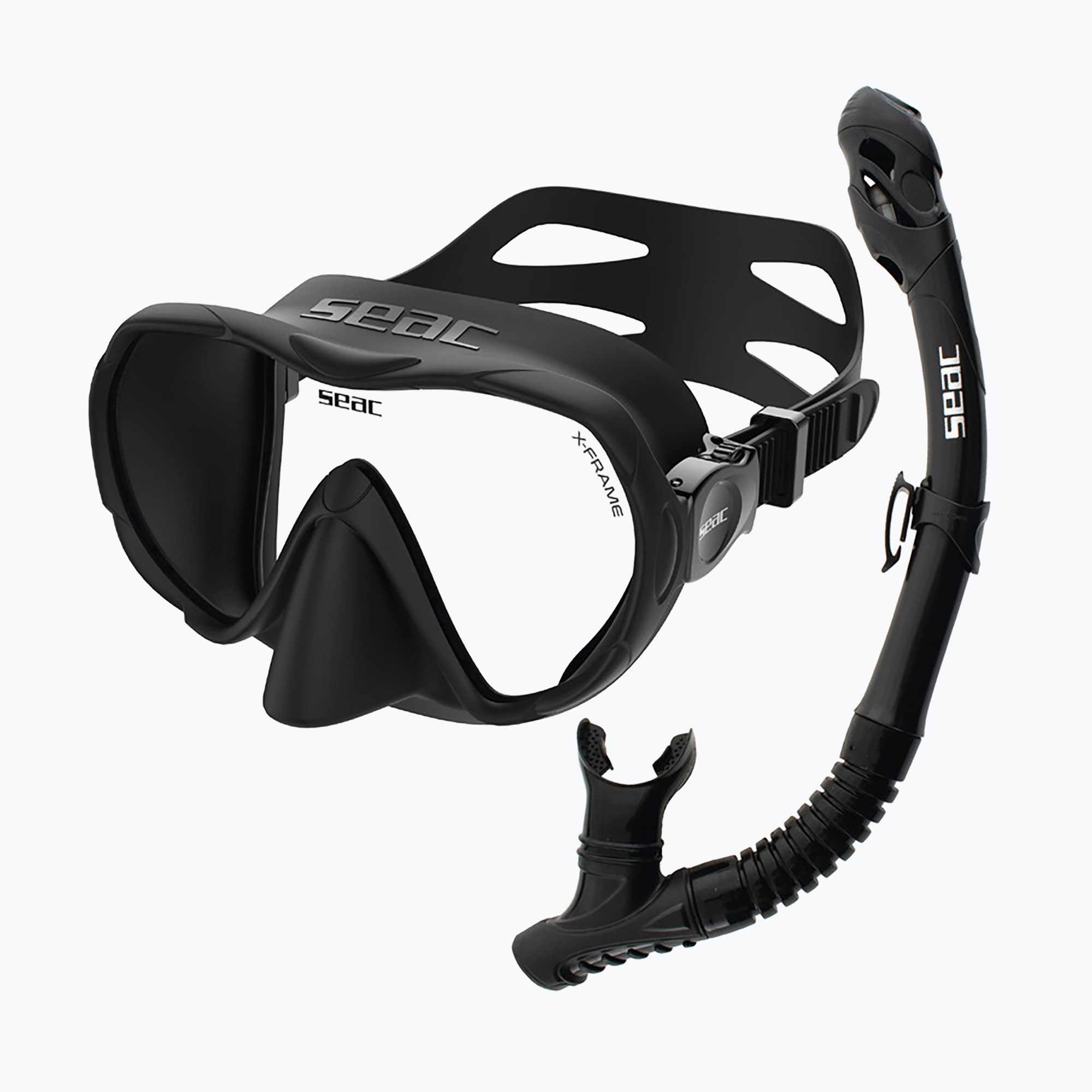 Комплект за шнорхелинг SEAC X-Frame Combo black