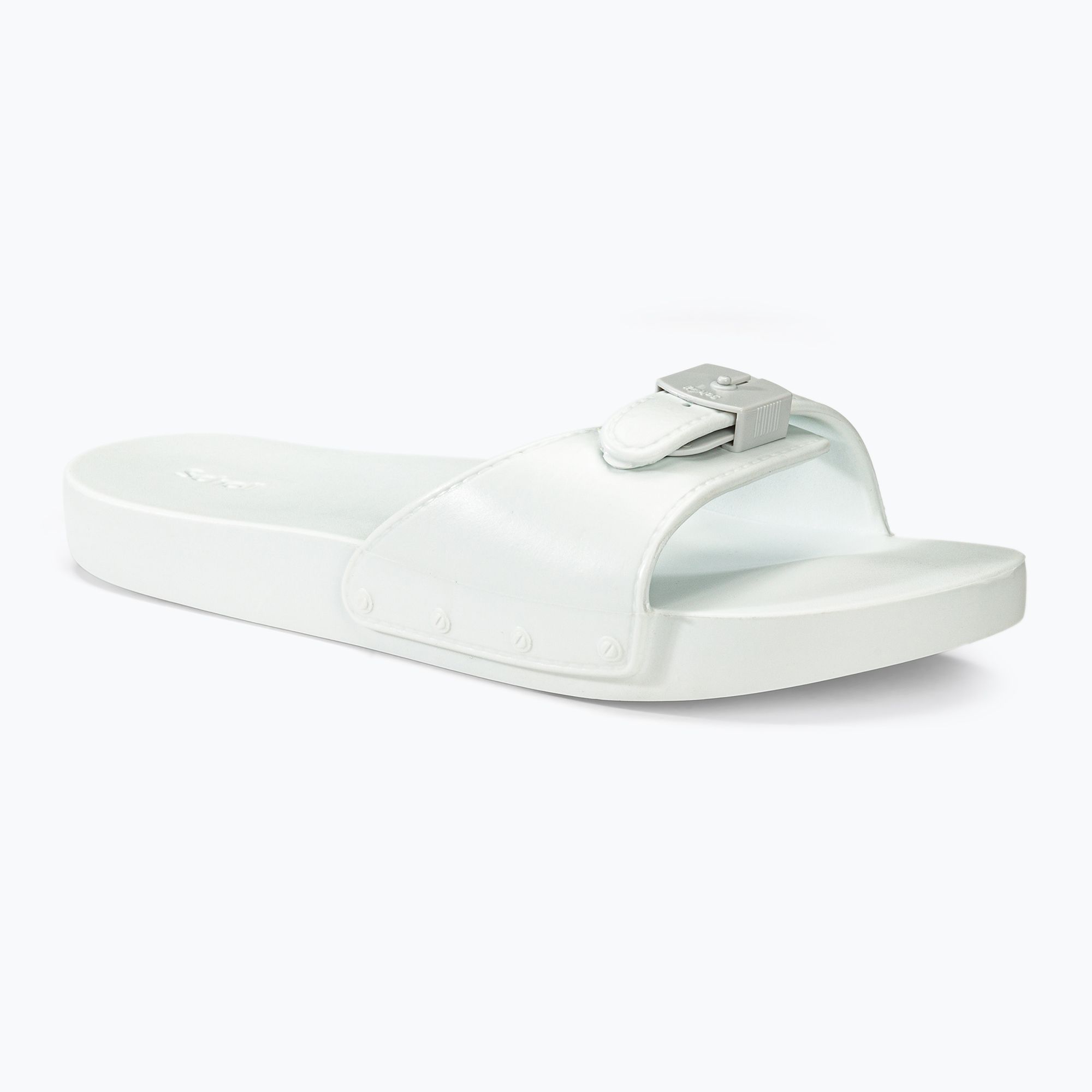 Klapki damskie Scholl Pescura Flat Aqua Eva off white 
