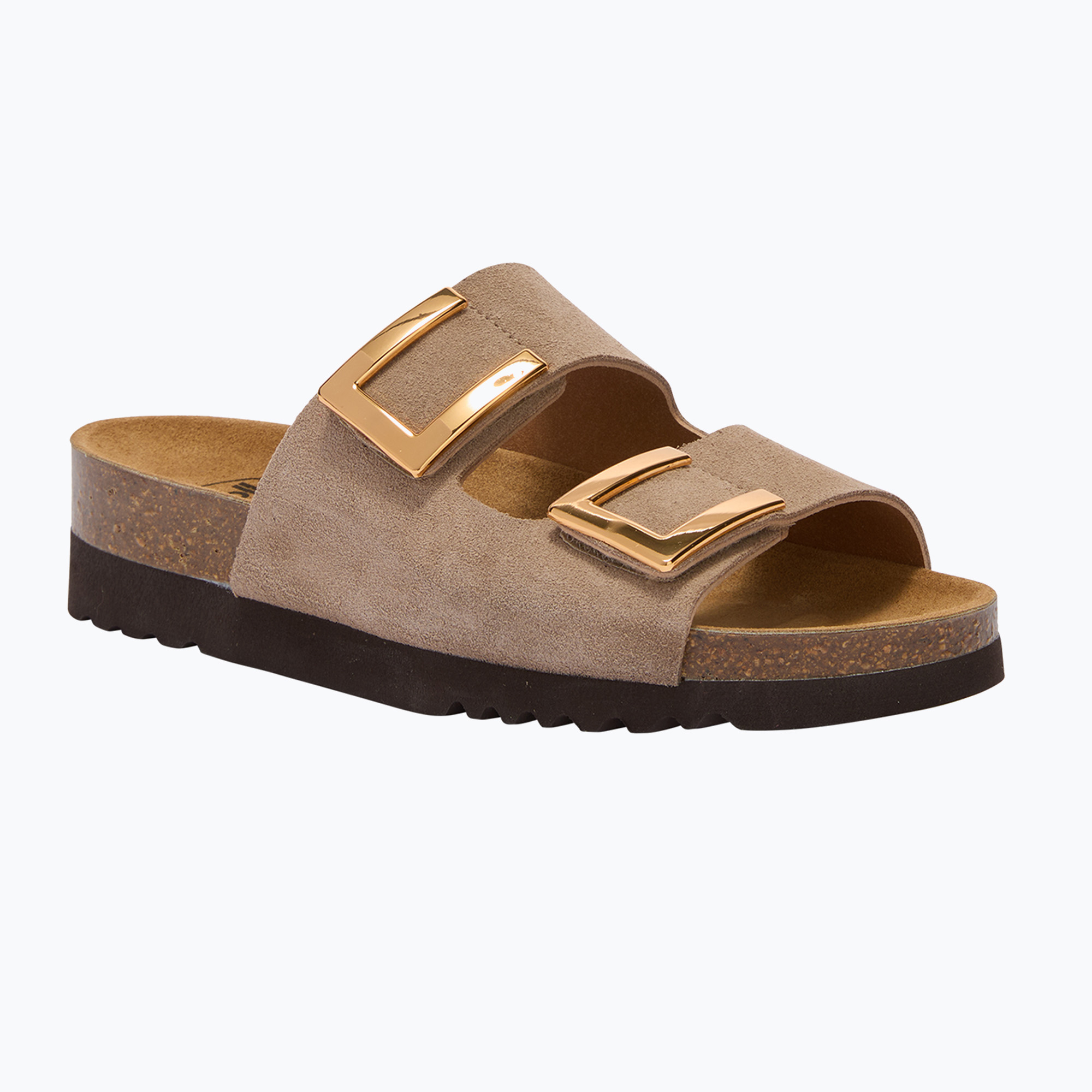 Klapki damskie Scholl Montery 2 Straps Ad Med beige 