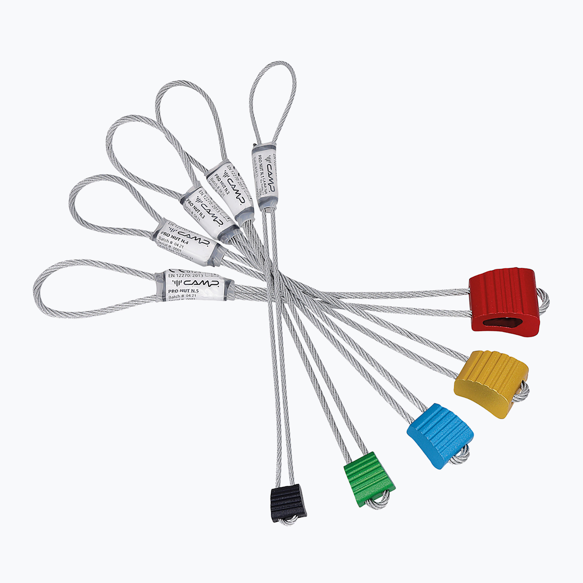 Комплект клеми за катерене CAMP Pro Nut 5 pcs