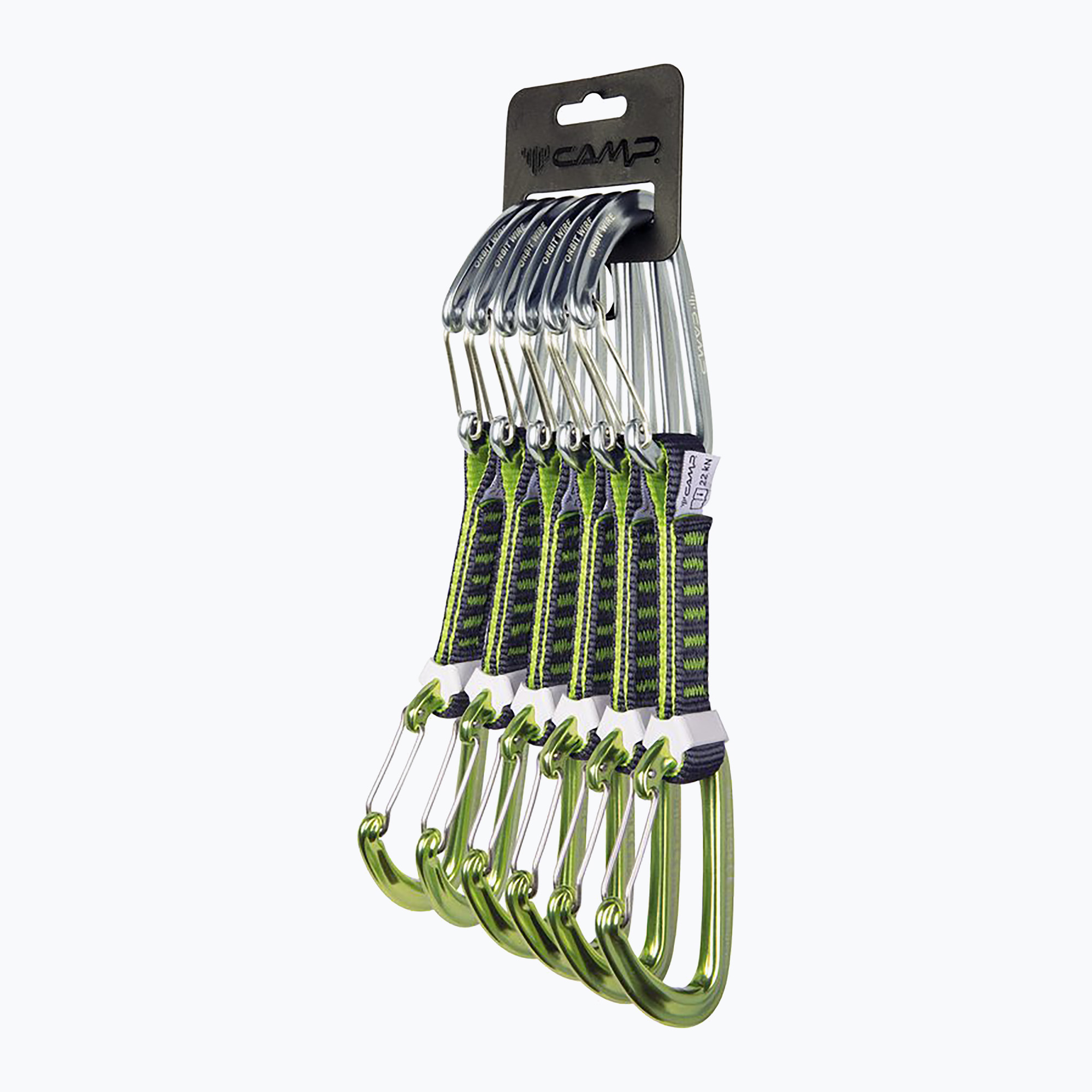 Примки за катерене CAMP Orbit Wire Express KS 6 pack