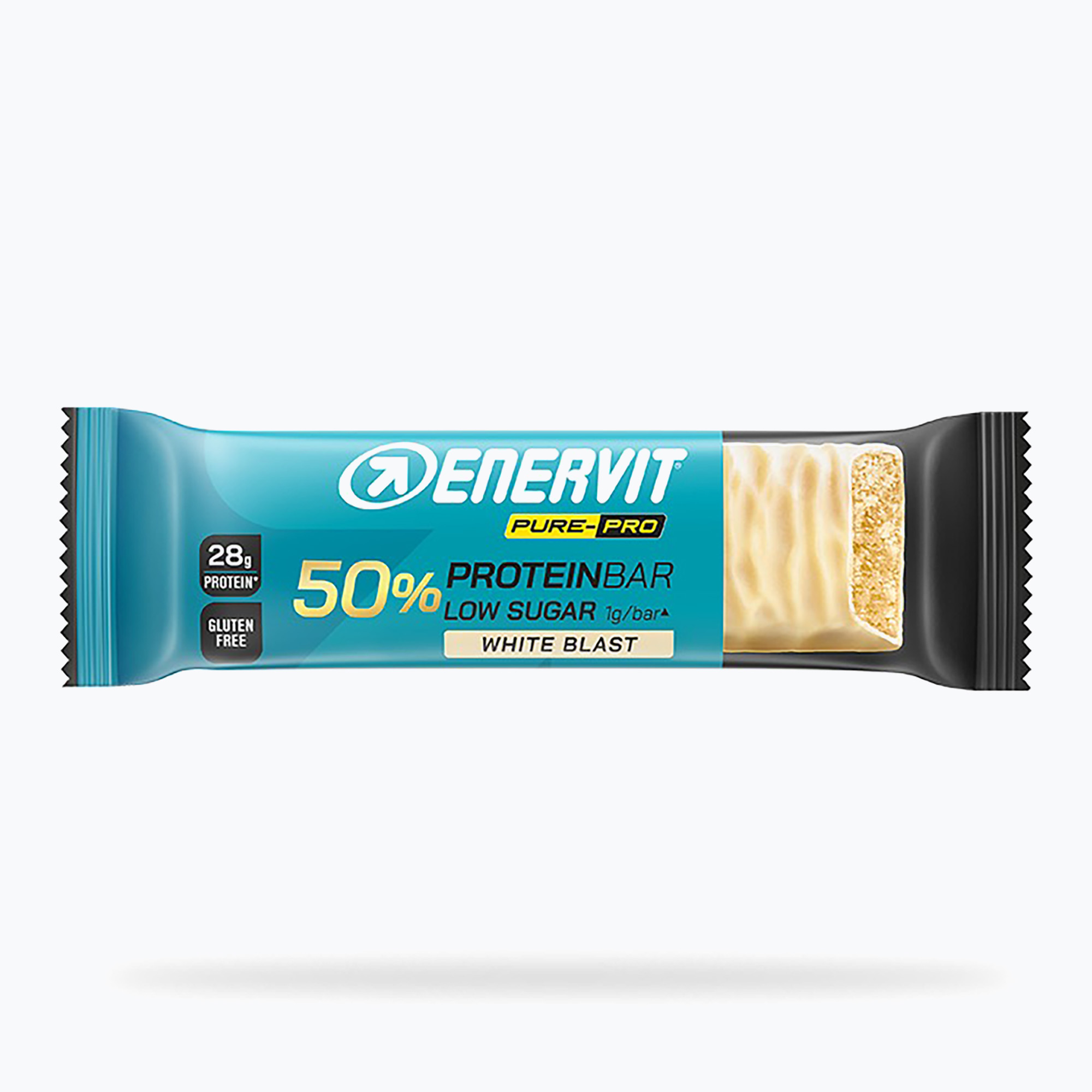 Протеинов бар/Протеиново барче/Протеиново блокче Enervit PurePro Bar White 50% White Blast