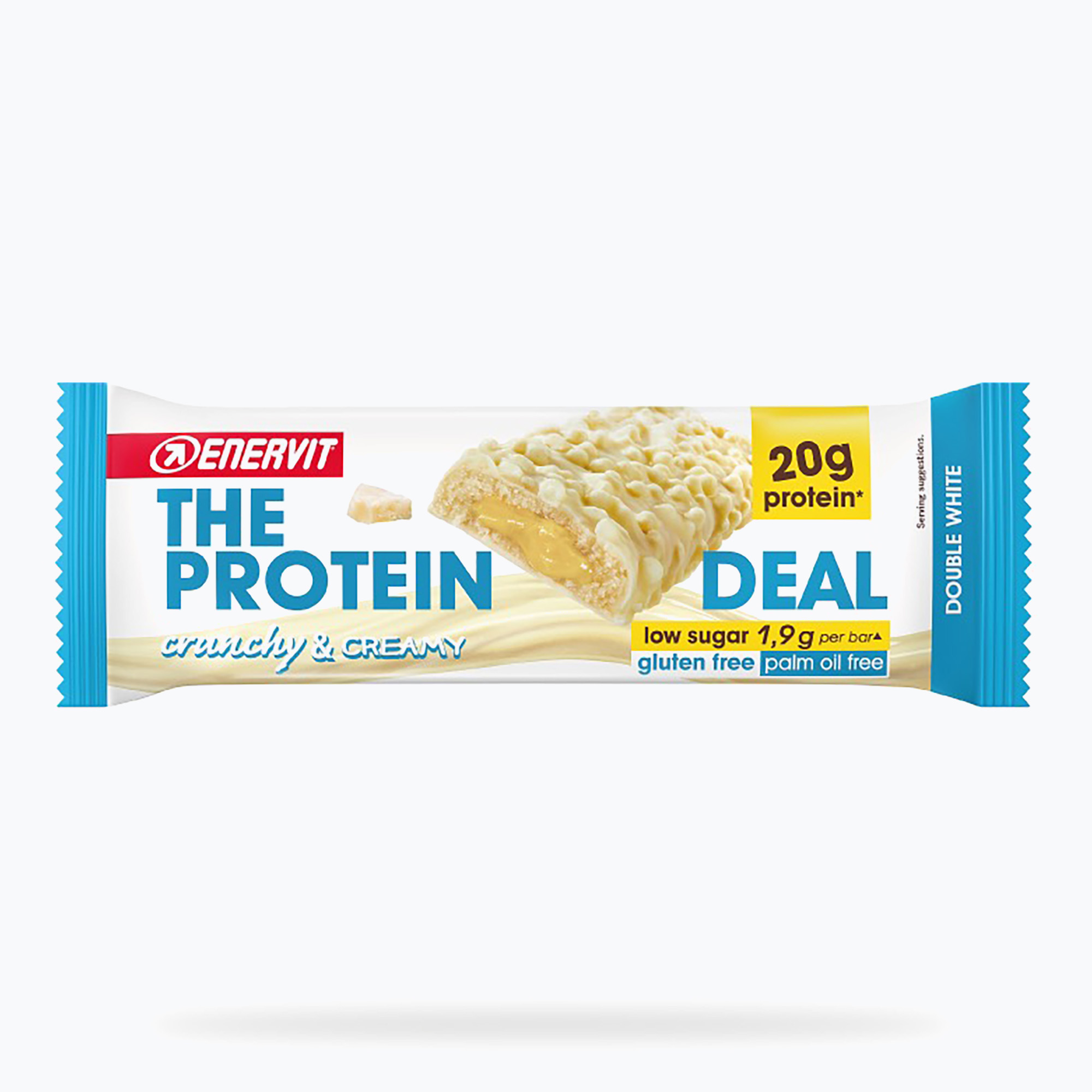 Протеинов бар/Протеиново барче/Протеиново блокче Enervit Protein Deal 55 g white chocolate