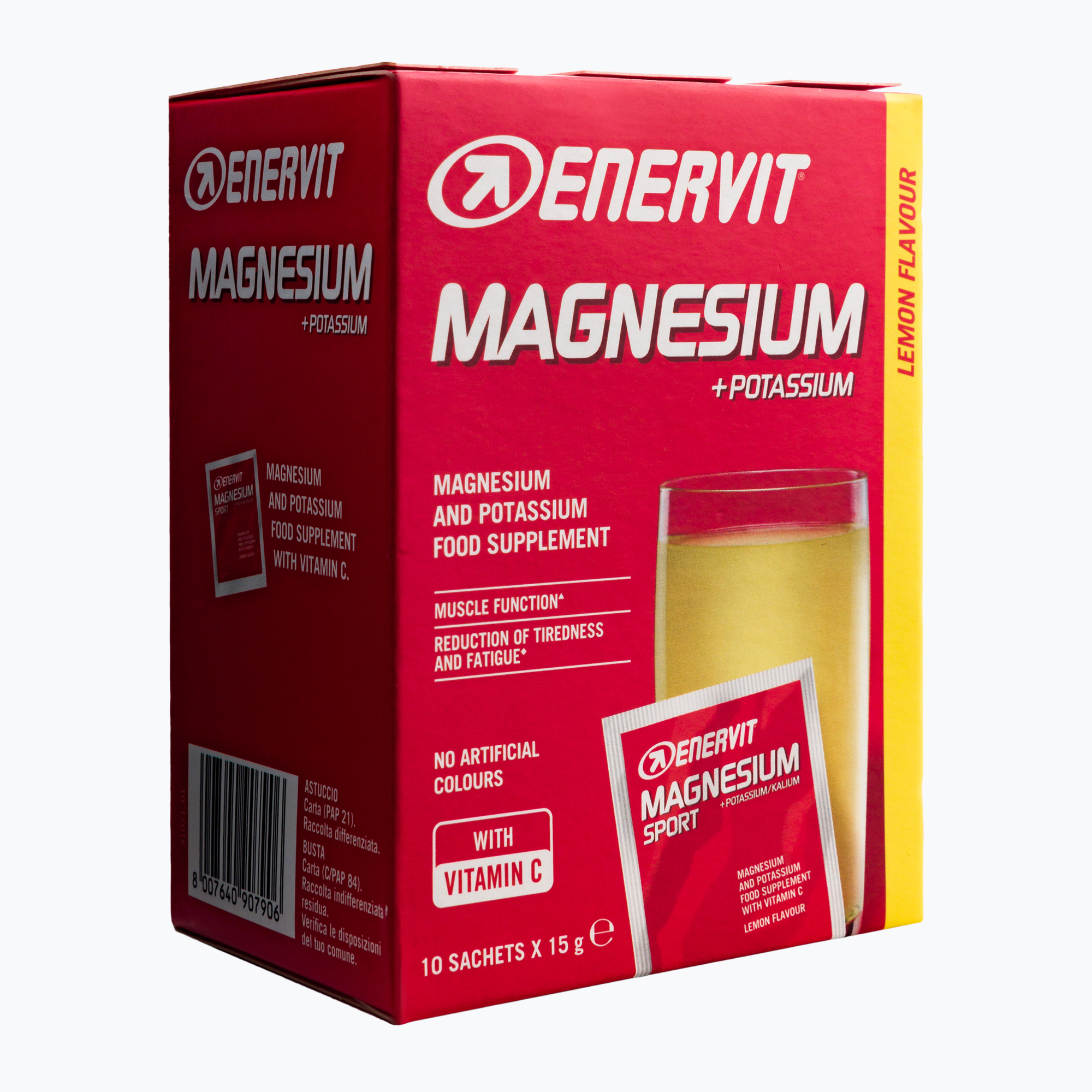 Magnesium mit Kalium   Vitamin C Enervit 98038 10 x 15 g