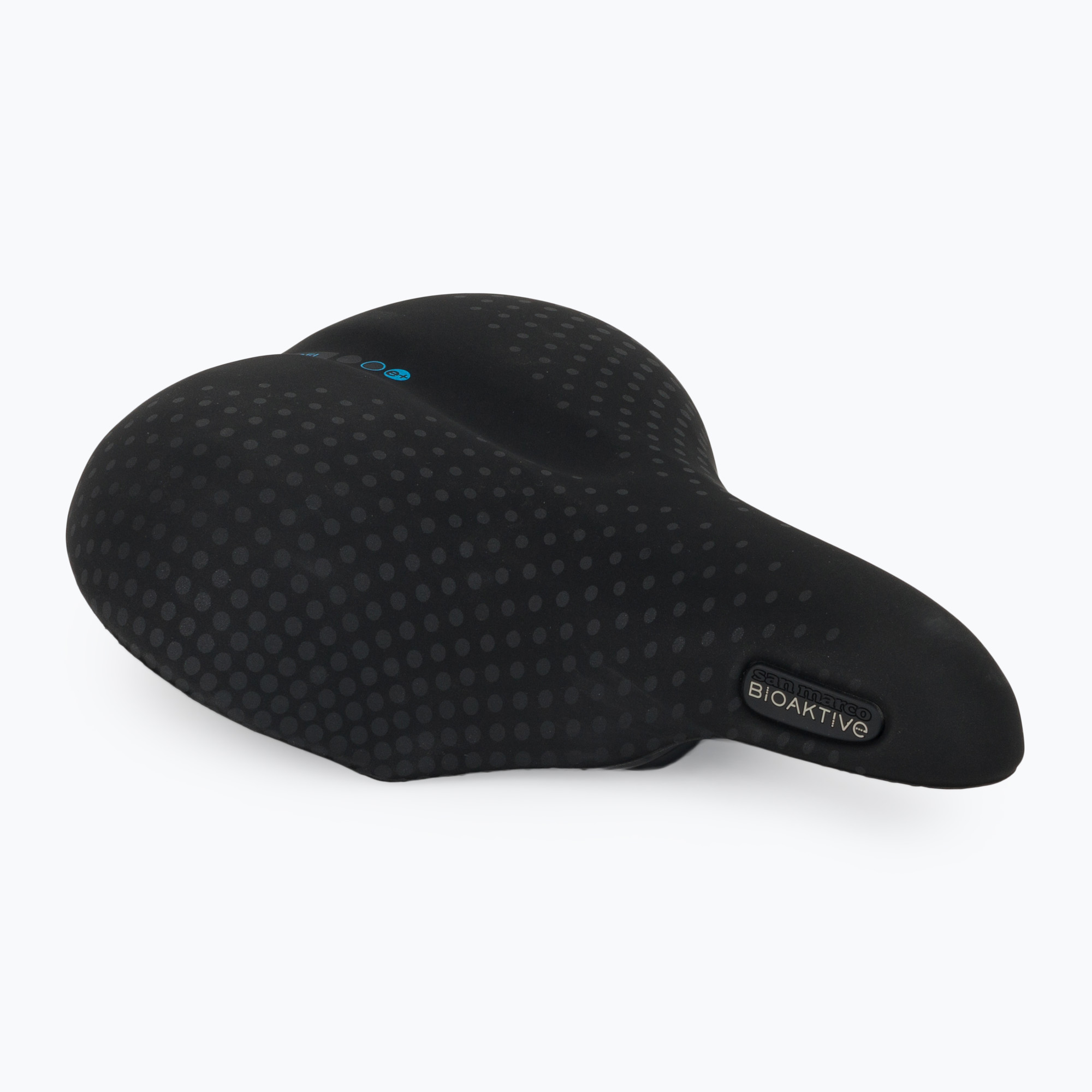Șa de bicicletă SAN MARCO City Gel Small 60-90° negru