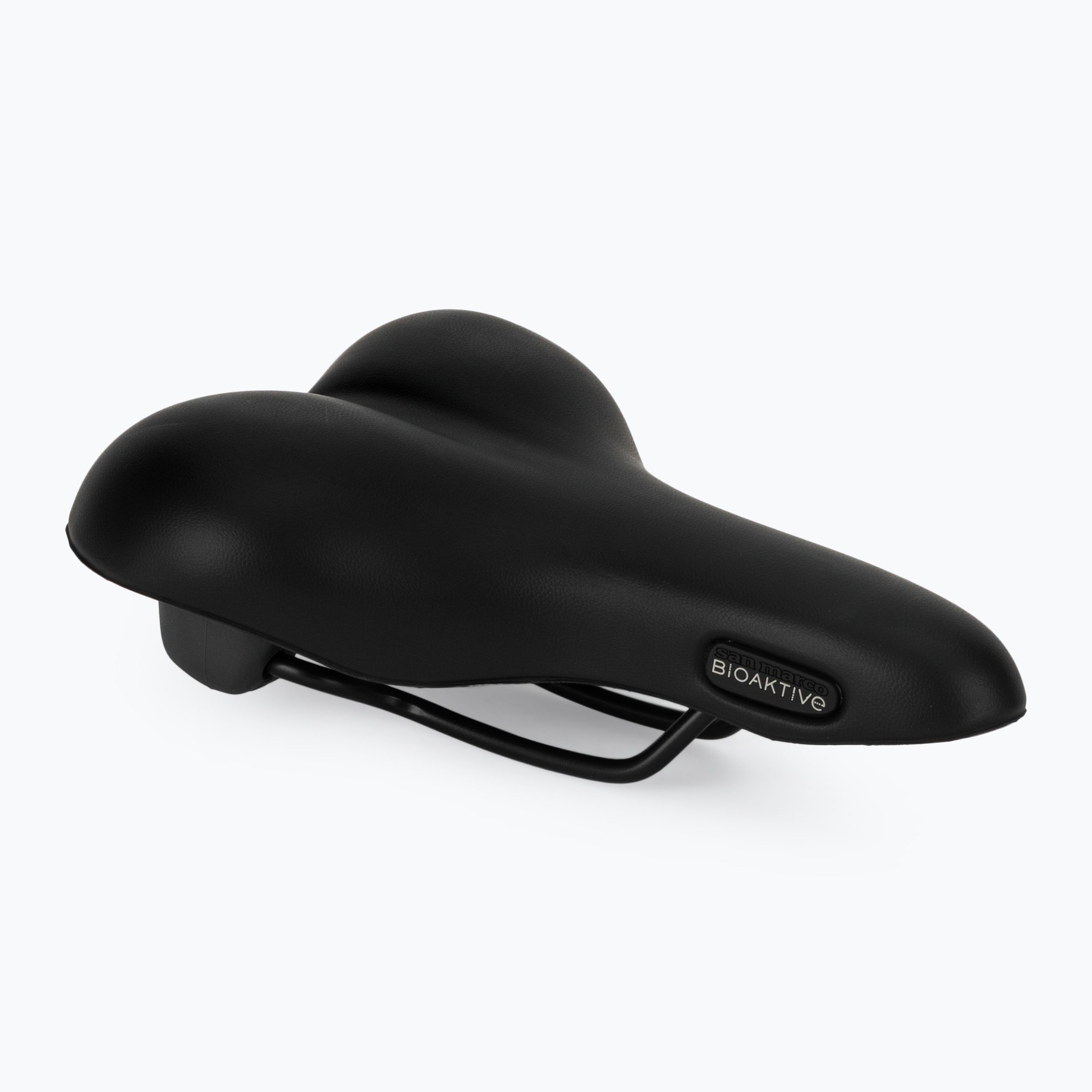 SAN MARCO Trekking Biofoam Large 30-60° negru mat șa de bicicletă pentru bărbați