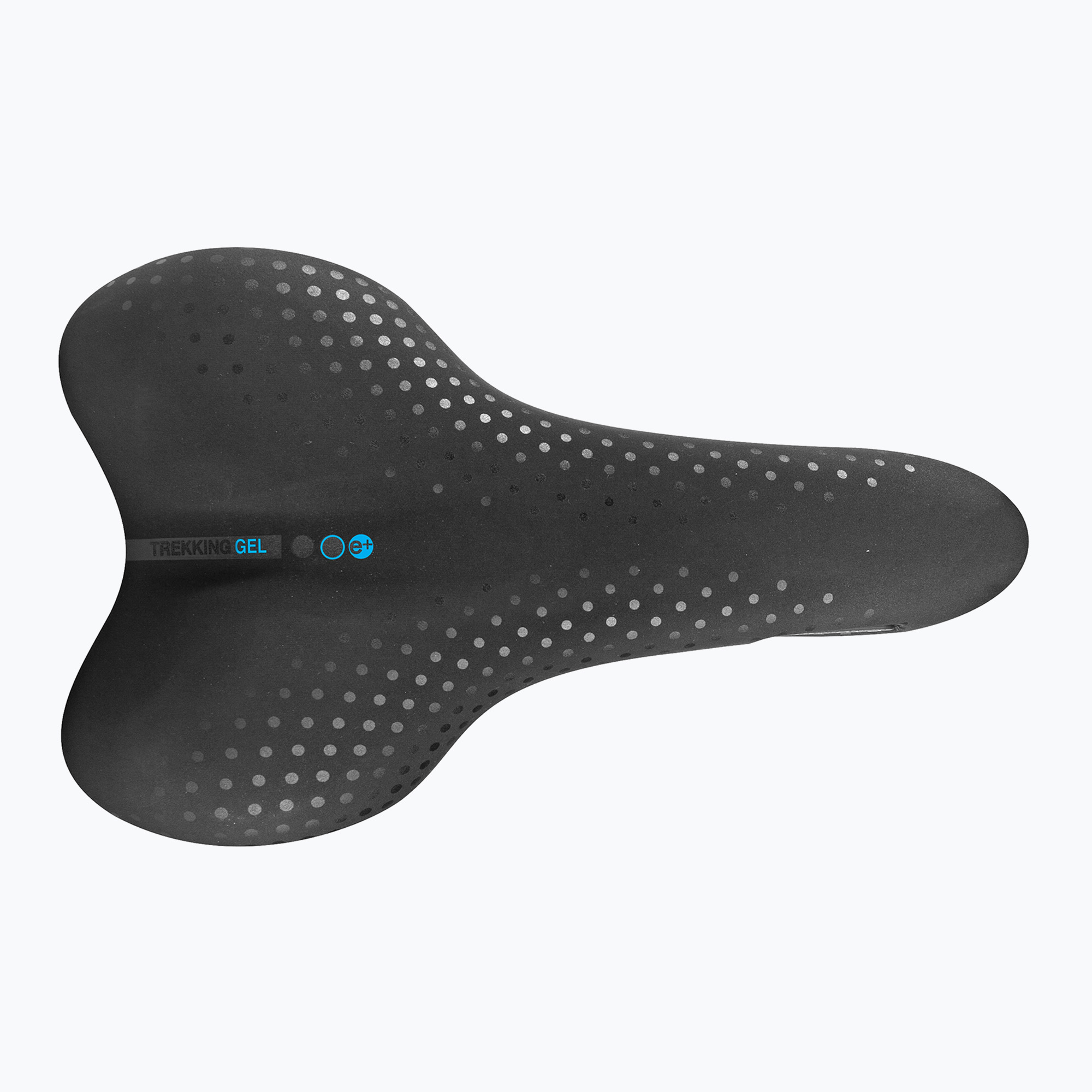 Cyklistické sedlo SAN MARCO Trekking Gél Small 30-60 ° black (Trekking Gel Small 30-60° 782CS003)