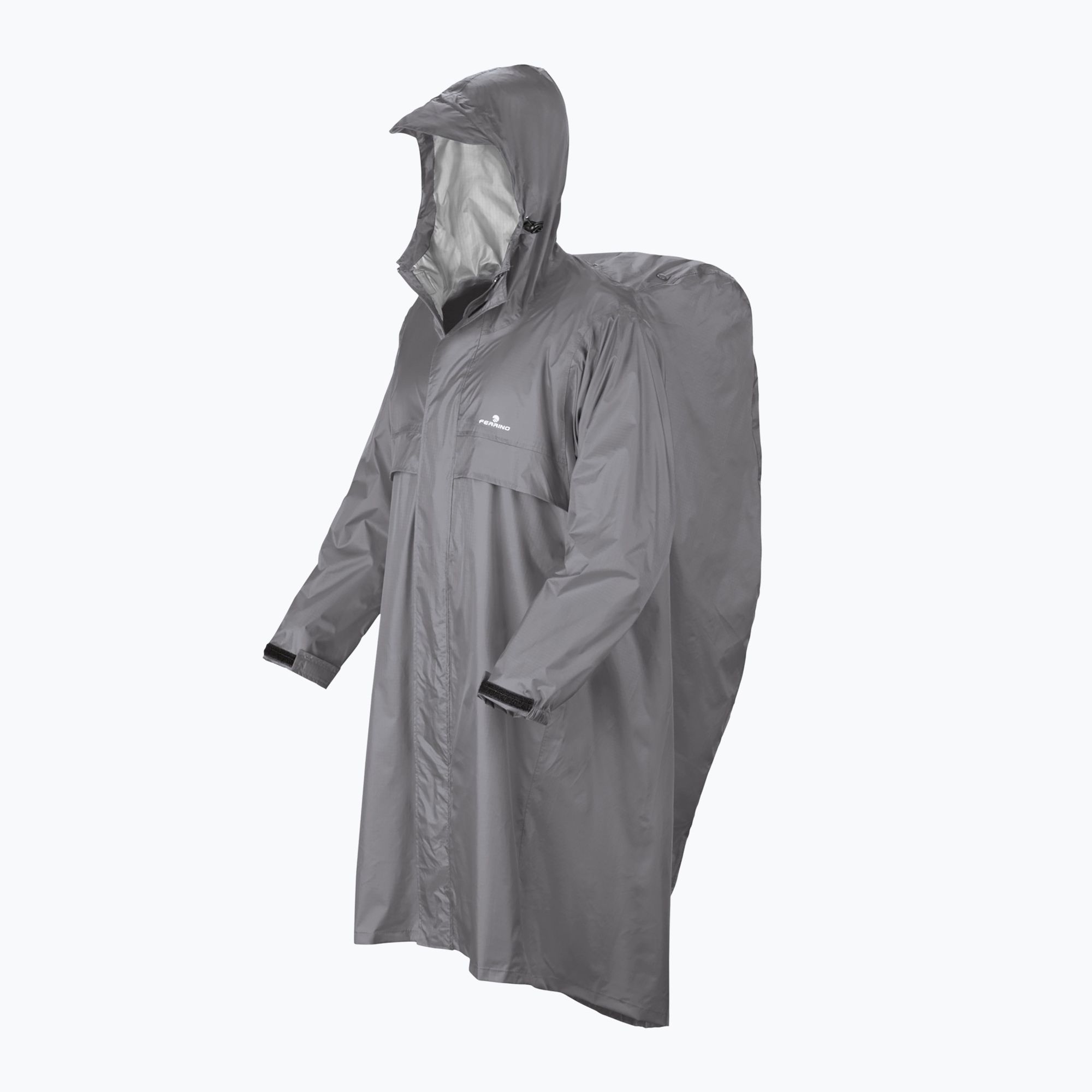 Peleryna przeciwdeszczowa Ferrino Trekker Ripstop grey 