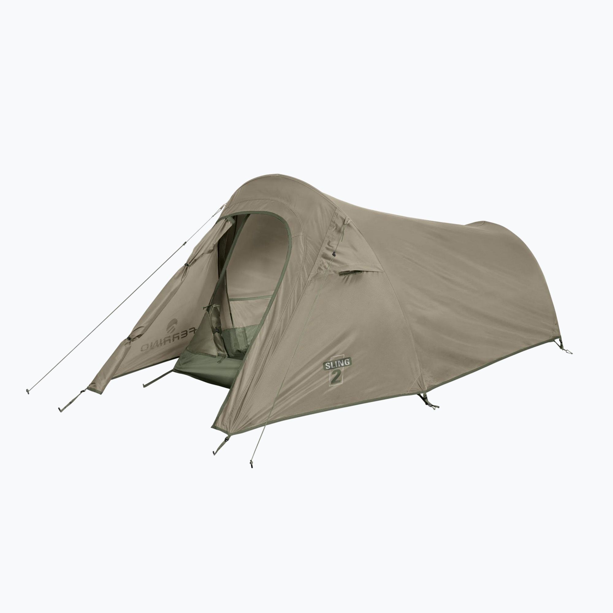 Namiot trekkingowy 2-osobowy Ferrino Sling 2 brown 