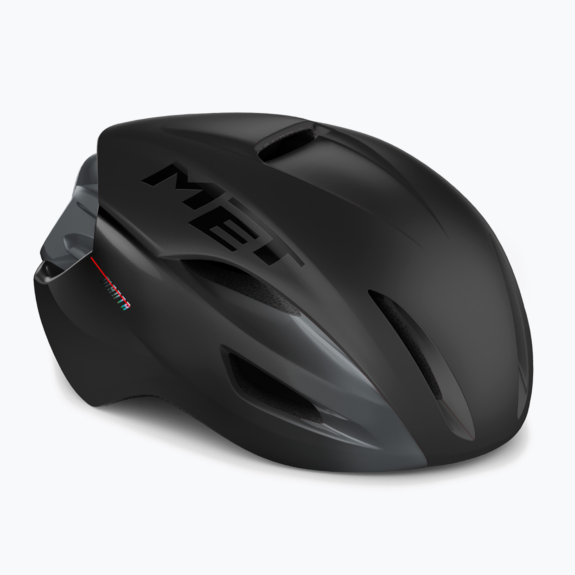 Велосипедна каска MET Manta MIPS черна матова гланцова