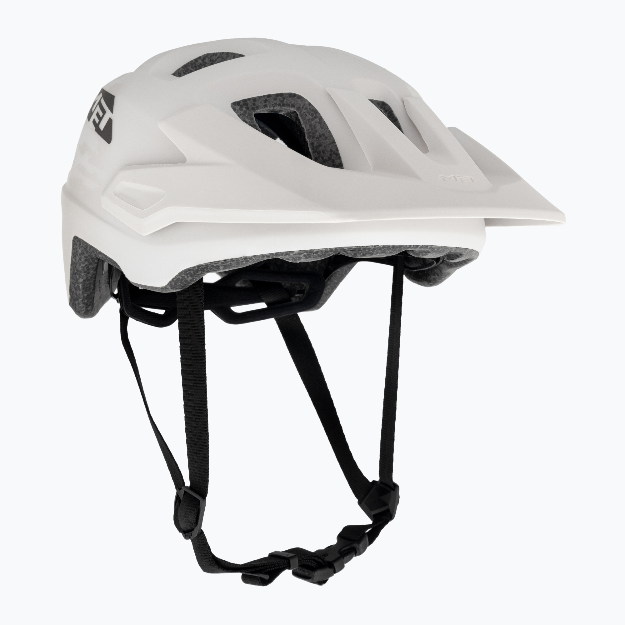 Casco da bicicletta MET Echo bianco/bronzo opaco