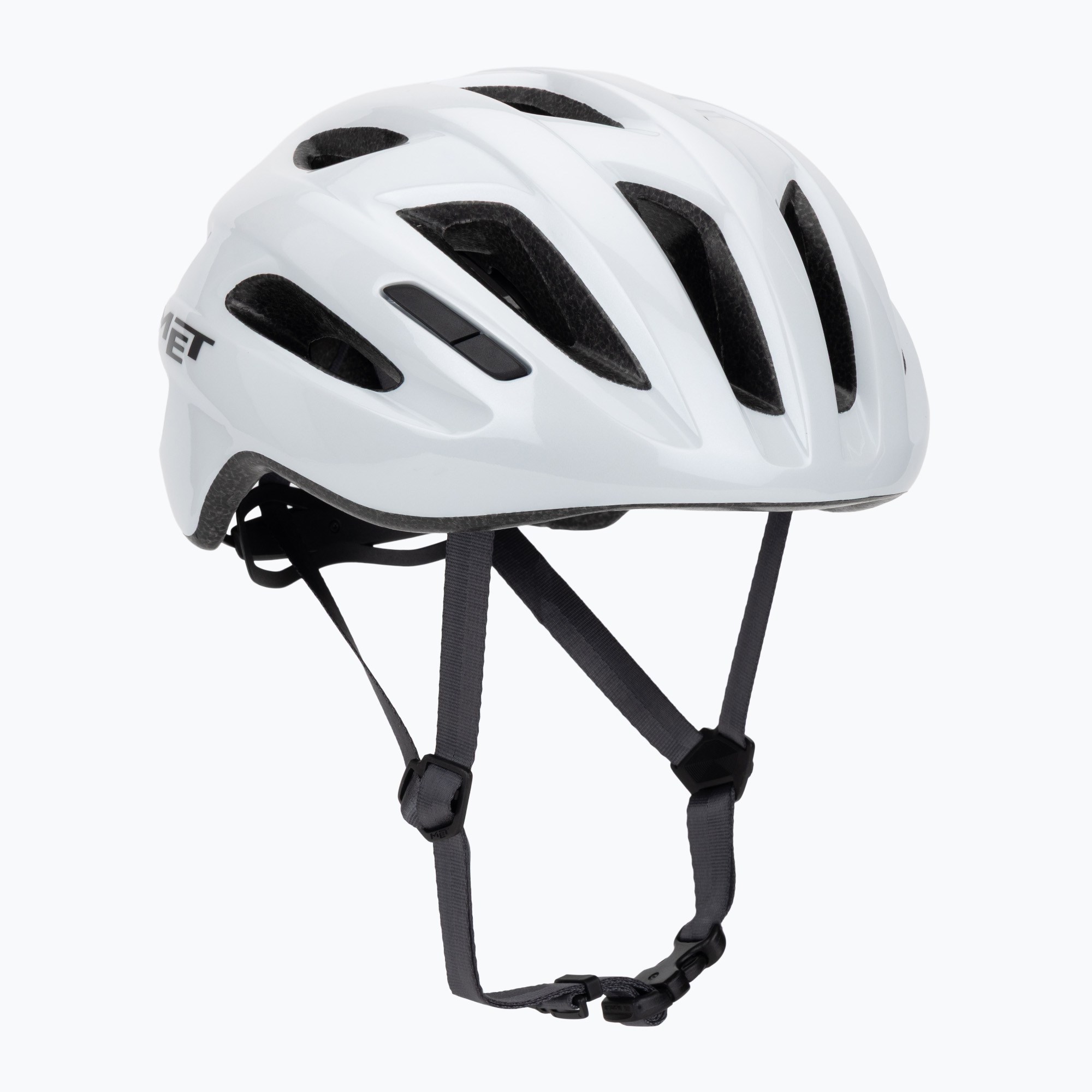 Fahrradhelm MET Idolo Mips white glossy
