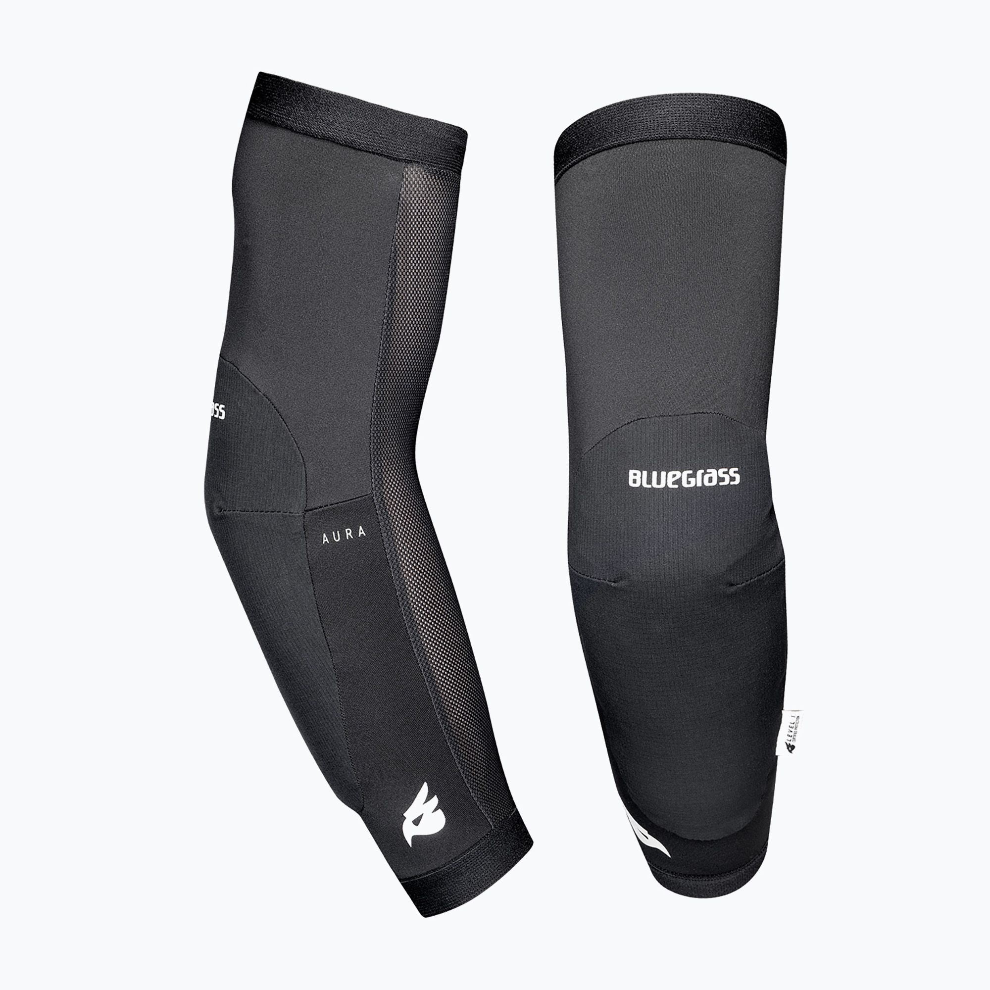 Cyklistické lakťové chrániče Bluegrass Aura black (Aura 3PP036CE00M00)