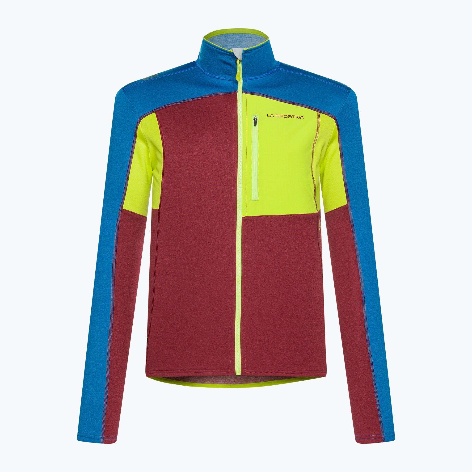 Bluza trekkingowa męska La Sportiva Elements sangria/electric blue 