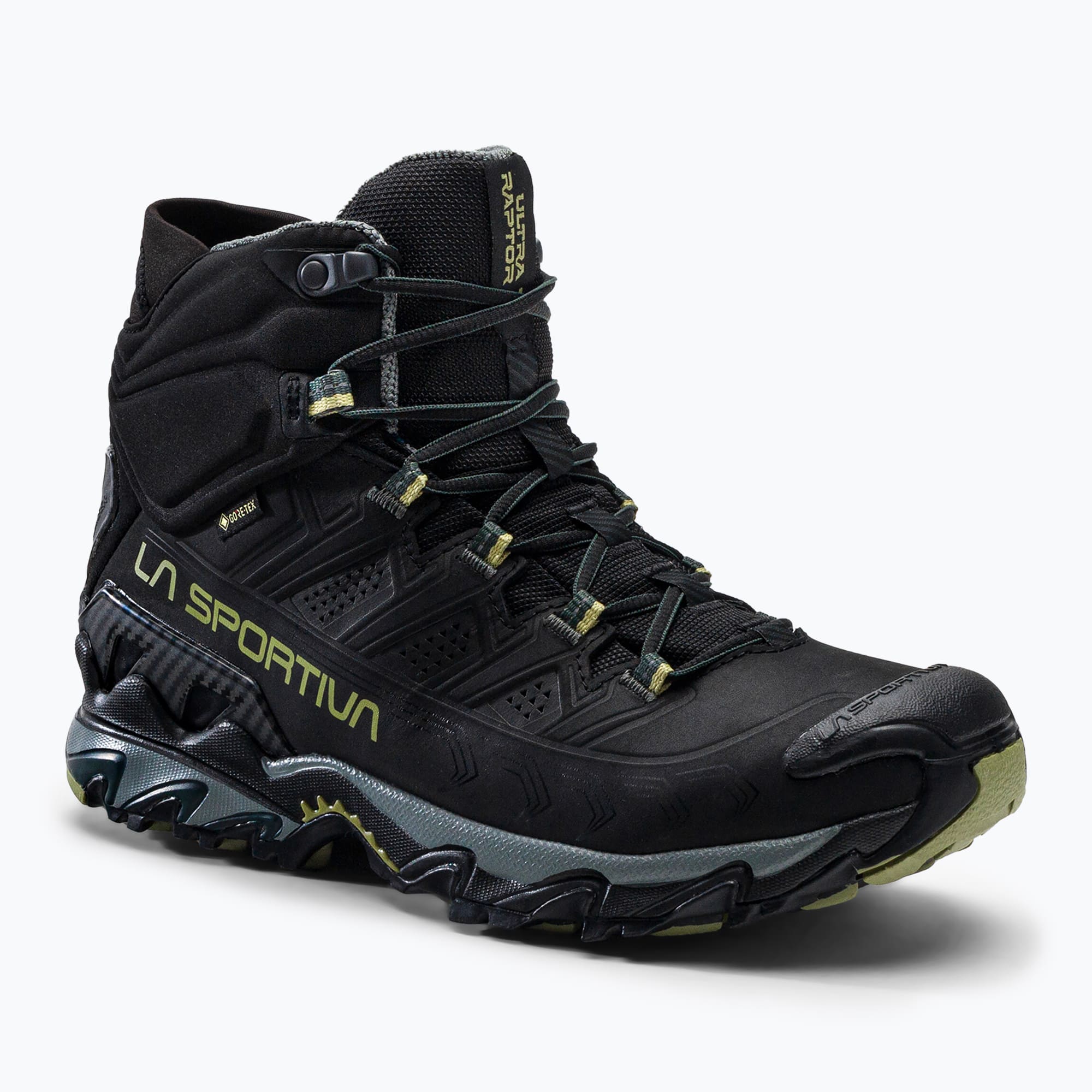 Buty trekkingowe męskie La Sportiva Ultra Raptor II Mid Leather GTX black/cedar 