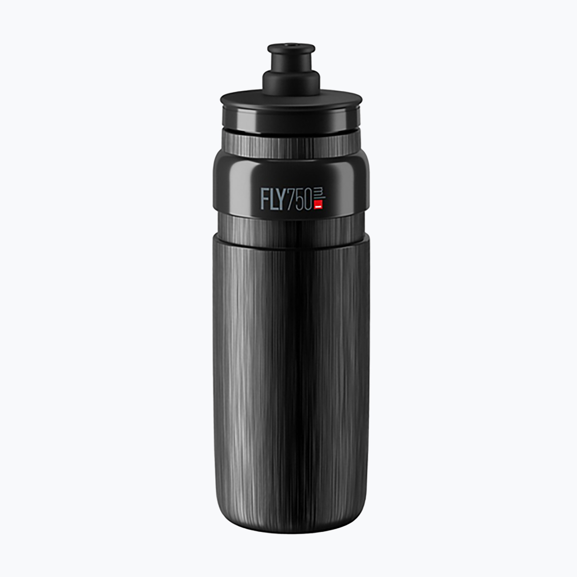 Велосипедна бутилка Elite FLY Tex 750 ml black/grey лого
