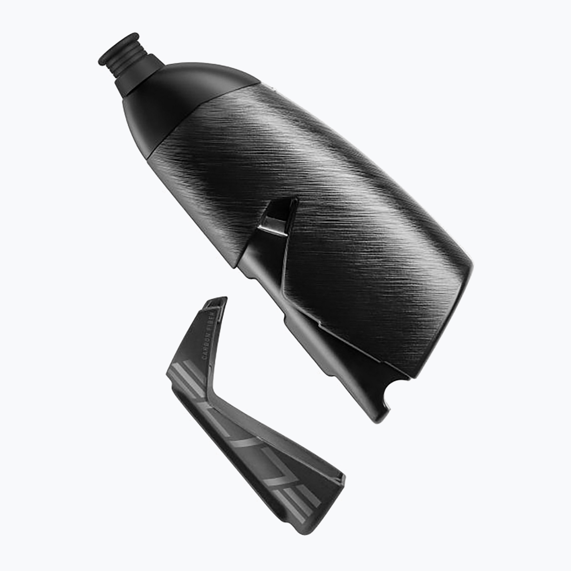 Set de bicicletă Elite Kit Crono CX'25 Fiberglass Aero koszyk + bidon 500 ml black (Kit Crono CX'25 Fiberglass Aero EL0206517)