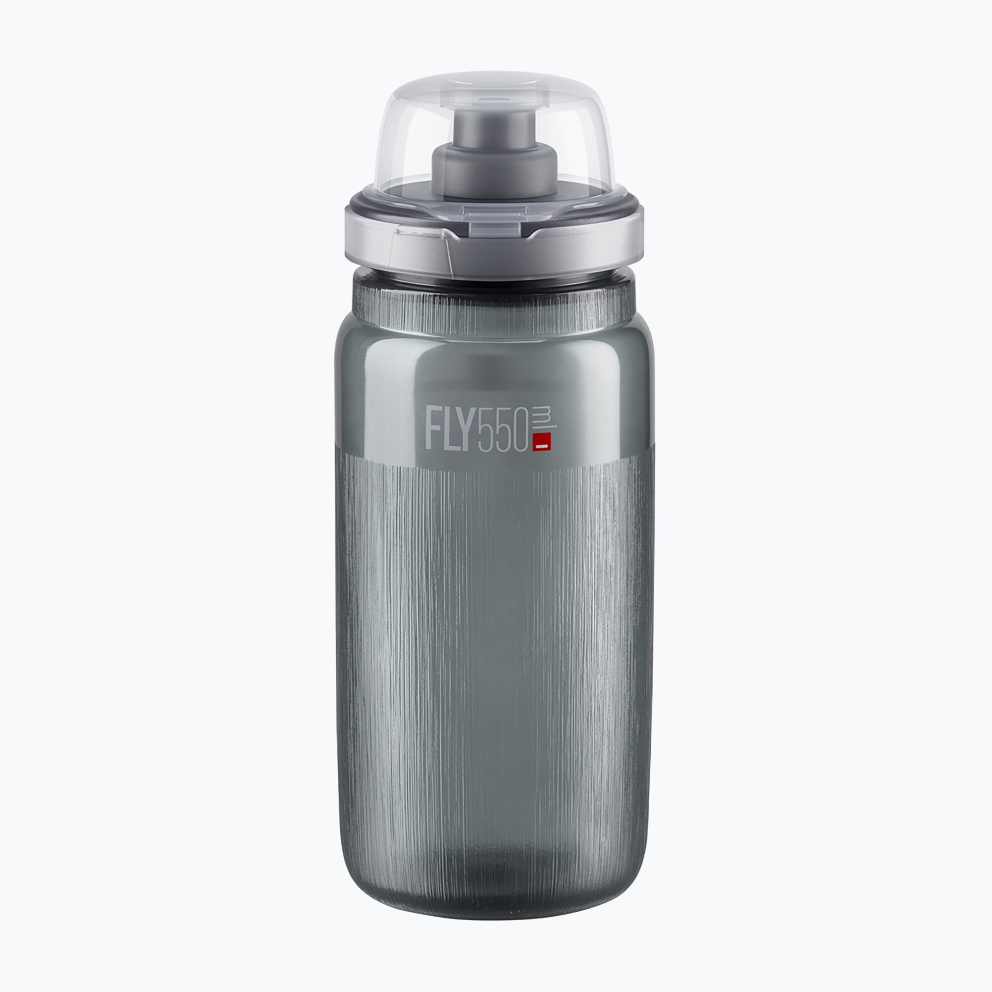 Бутилка за велосипед Elite FLY Tex MTB 550 ml transparent grey