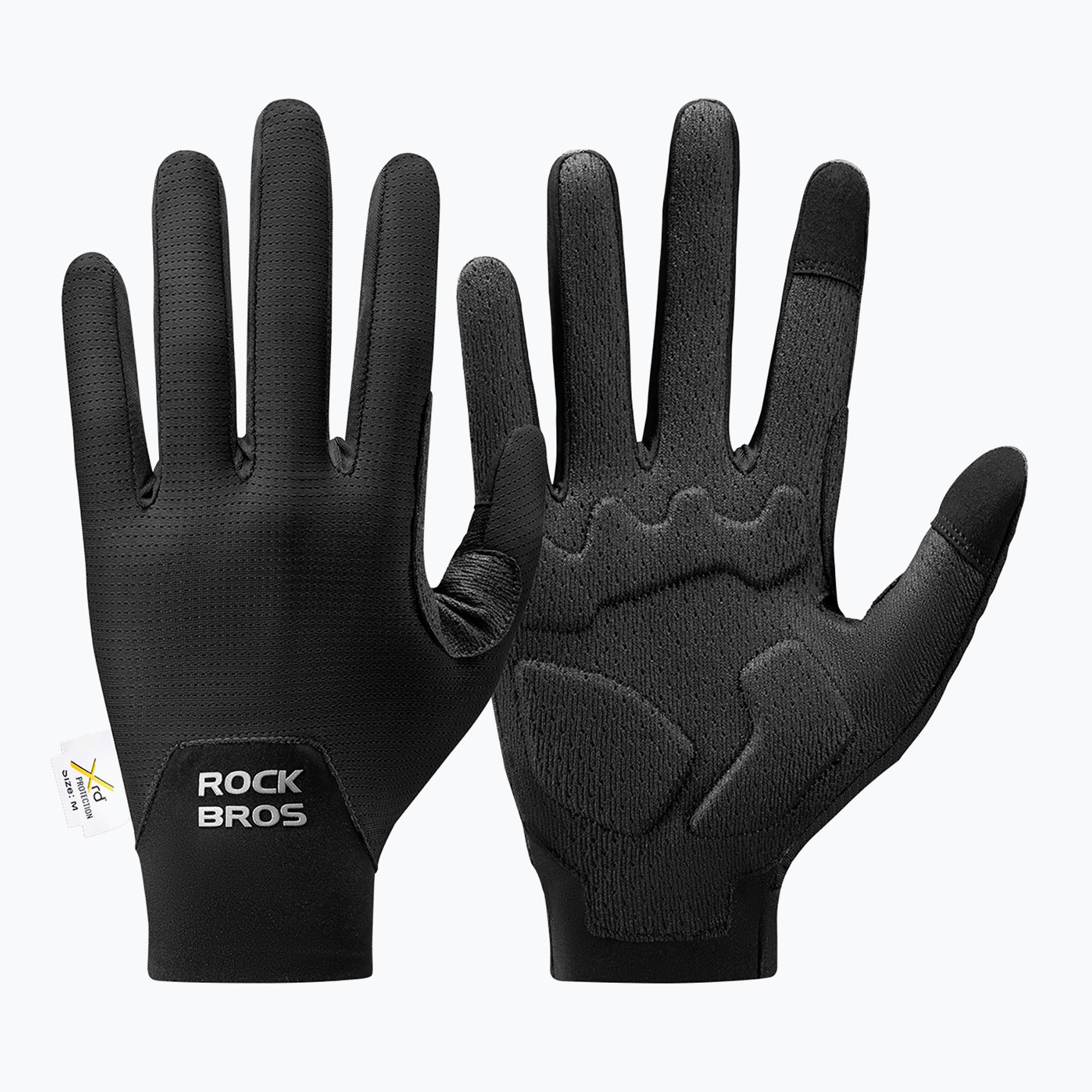Велосипедни ръкавици Rockbros Full-finger S403-1 black