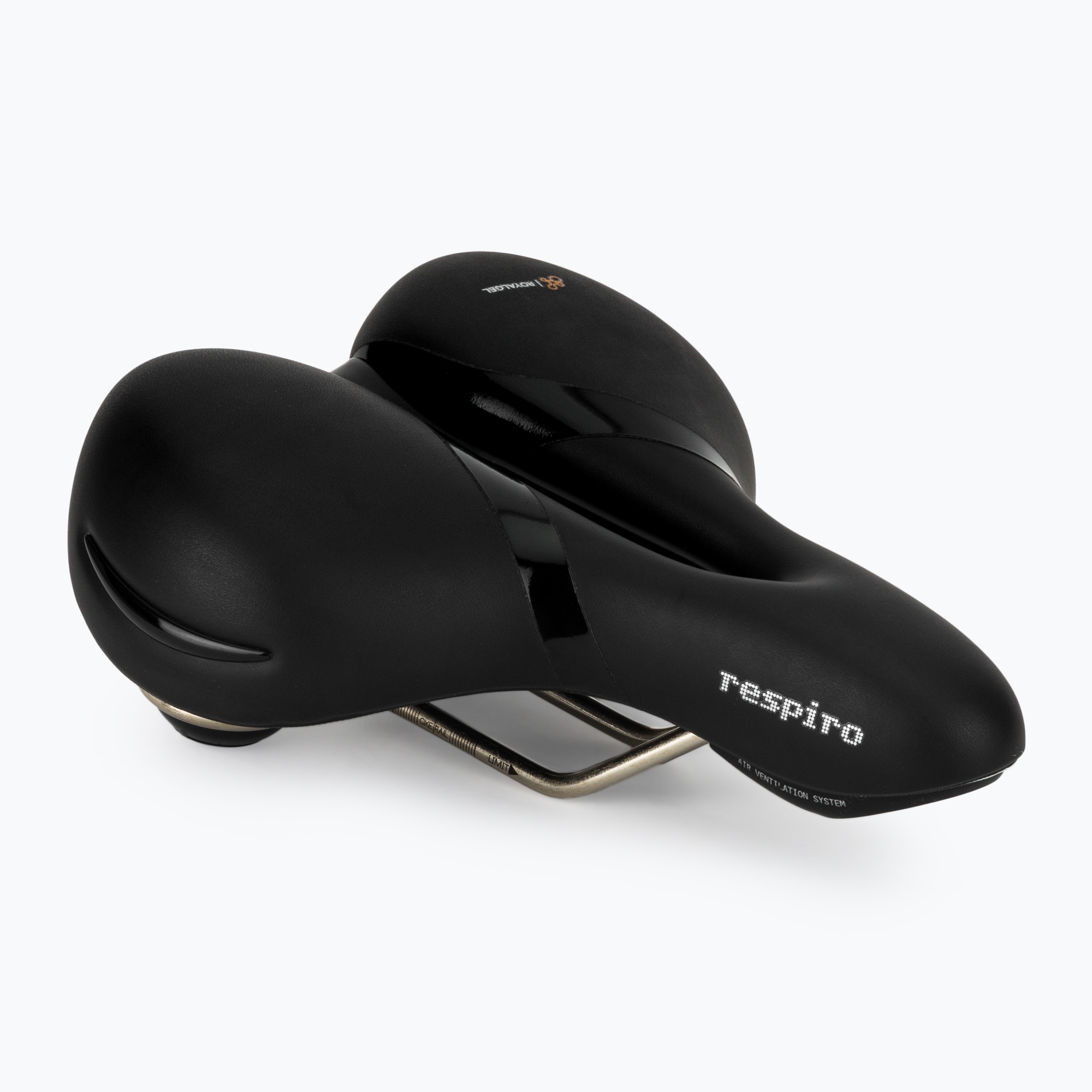 Șa de bicicletă Selle Royal Respiro Soft Relaxed 90st. black