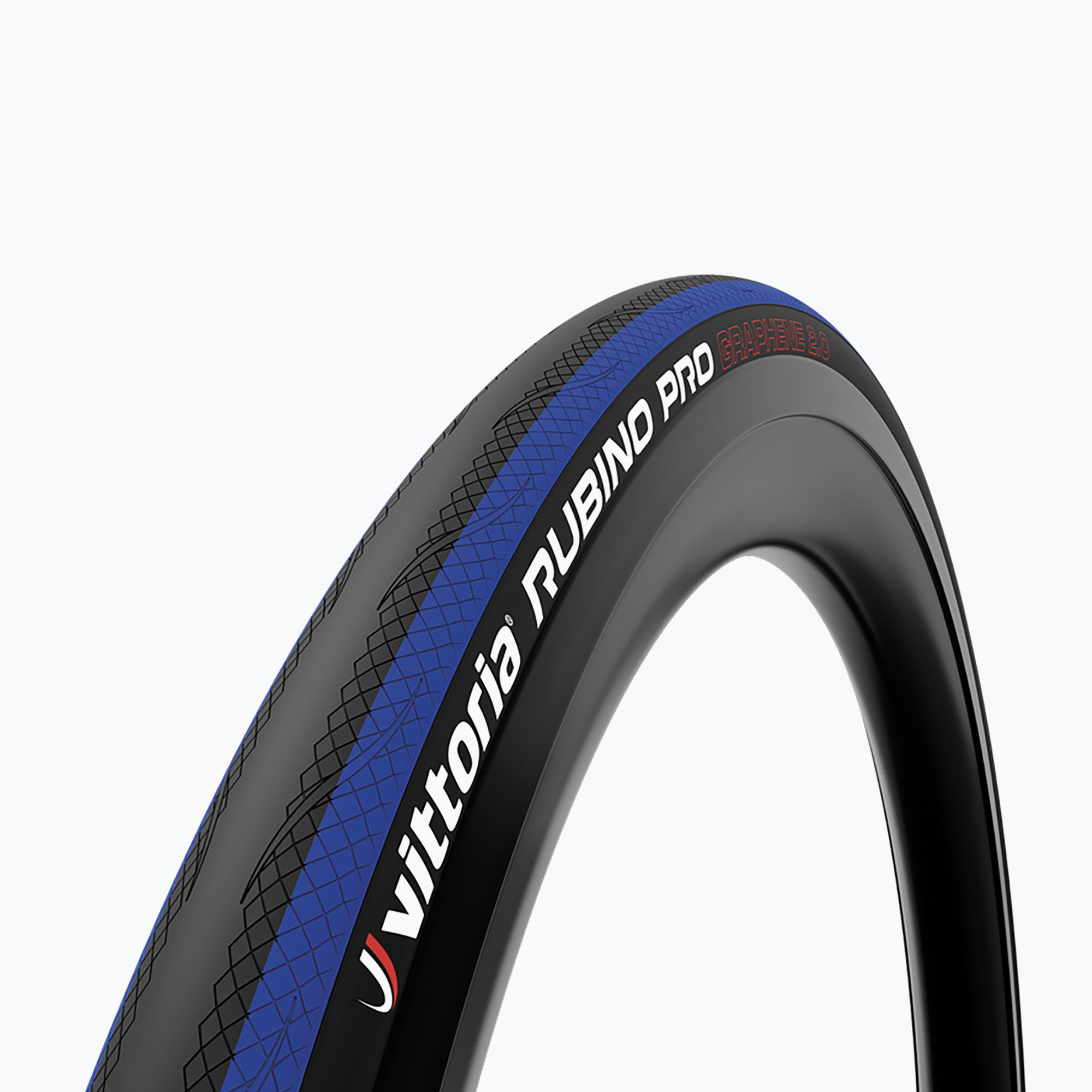 Vittoria Rubino Pro G2.0 gördülő fekete-kék kerékpár gumiabroncs 11A.00.136 (Rubino Pro G2.0 11A.00.136)