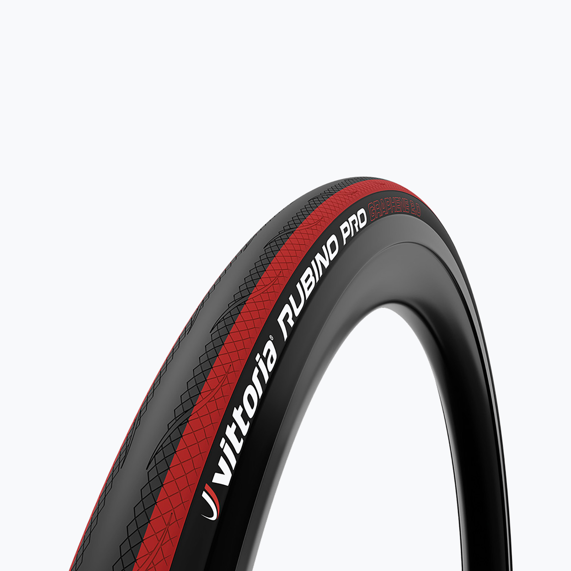 Vittoria Rubino Pro G2.0 700x25C visszahúzható fekete/piros 11A.00.137 (Rubino Pro G2.0 11A.00.137)