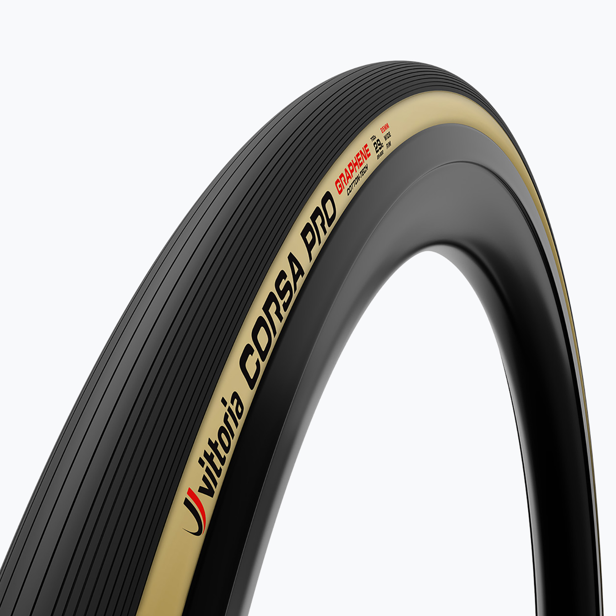 Kerékpár gumiabroncs Vittoria Corsa Pro G2.0 TLR 700 x 28C black/beige (Corsa Pro G2.0 TLR 11A.00.389)