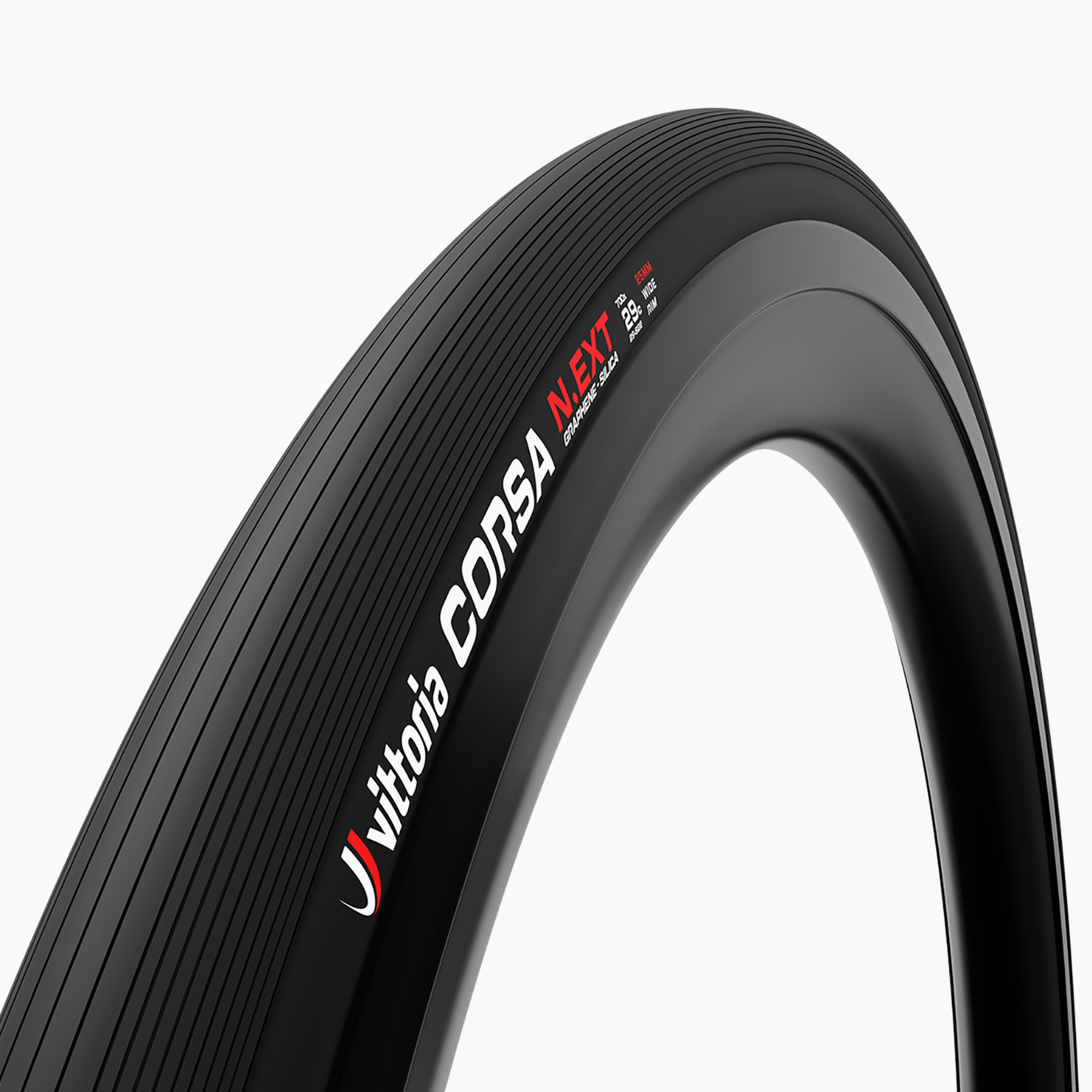 Kerékpár gumiabroncs Vittoria Corsa N.EXT G2.0 TLR 700 x 28C black (Corsa N.EXT G2.0 TLR 11A.00.400)