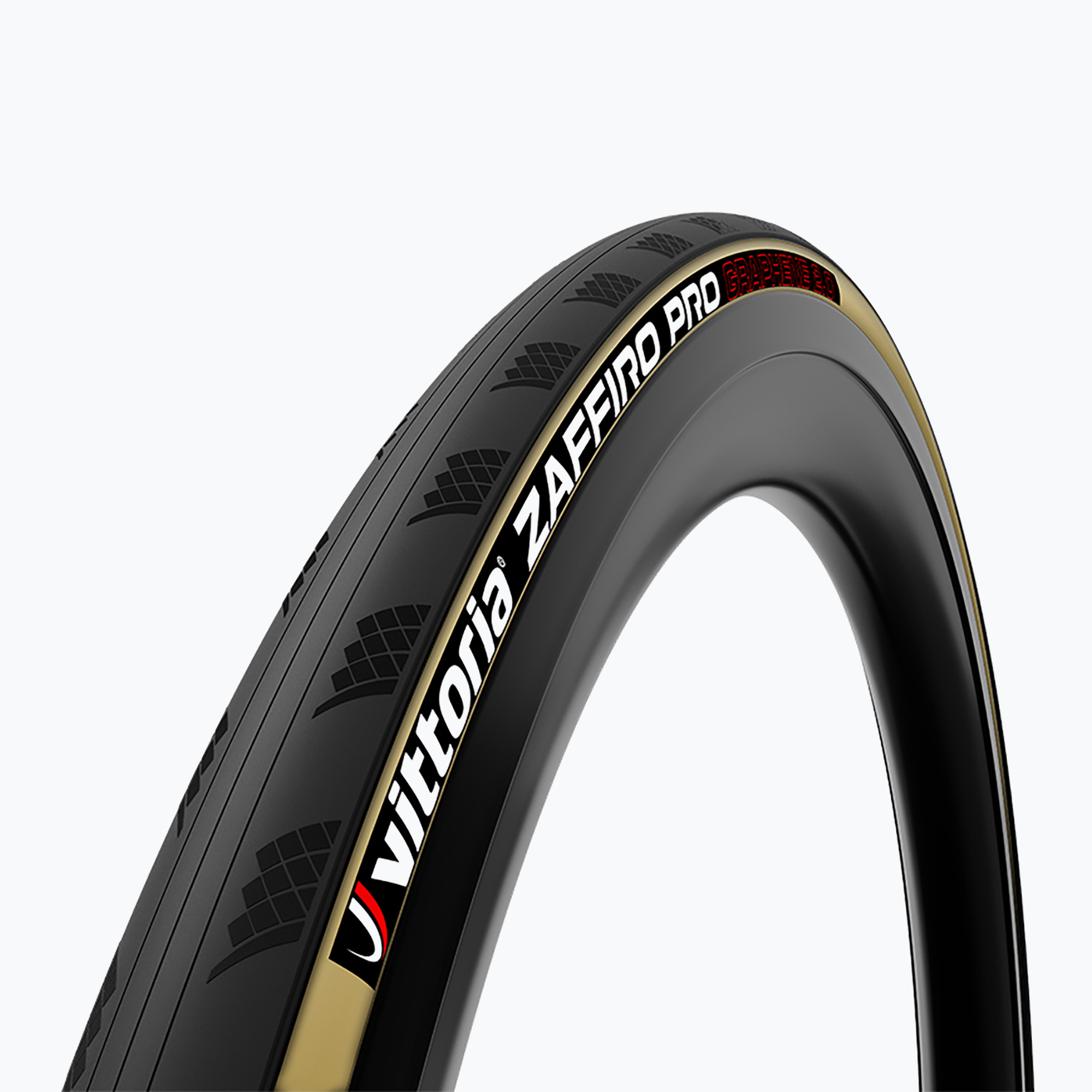 Kerékpárabroncs Vittoria Zaffiro Pro V G2.0 fekete/barna (Zaffiro Pro V G2.0 11A.00.543)