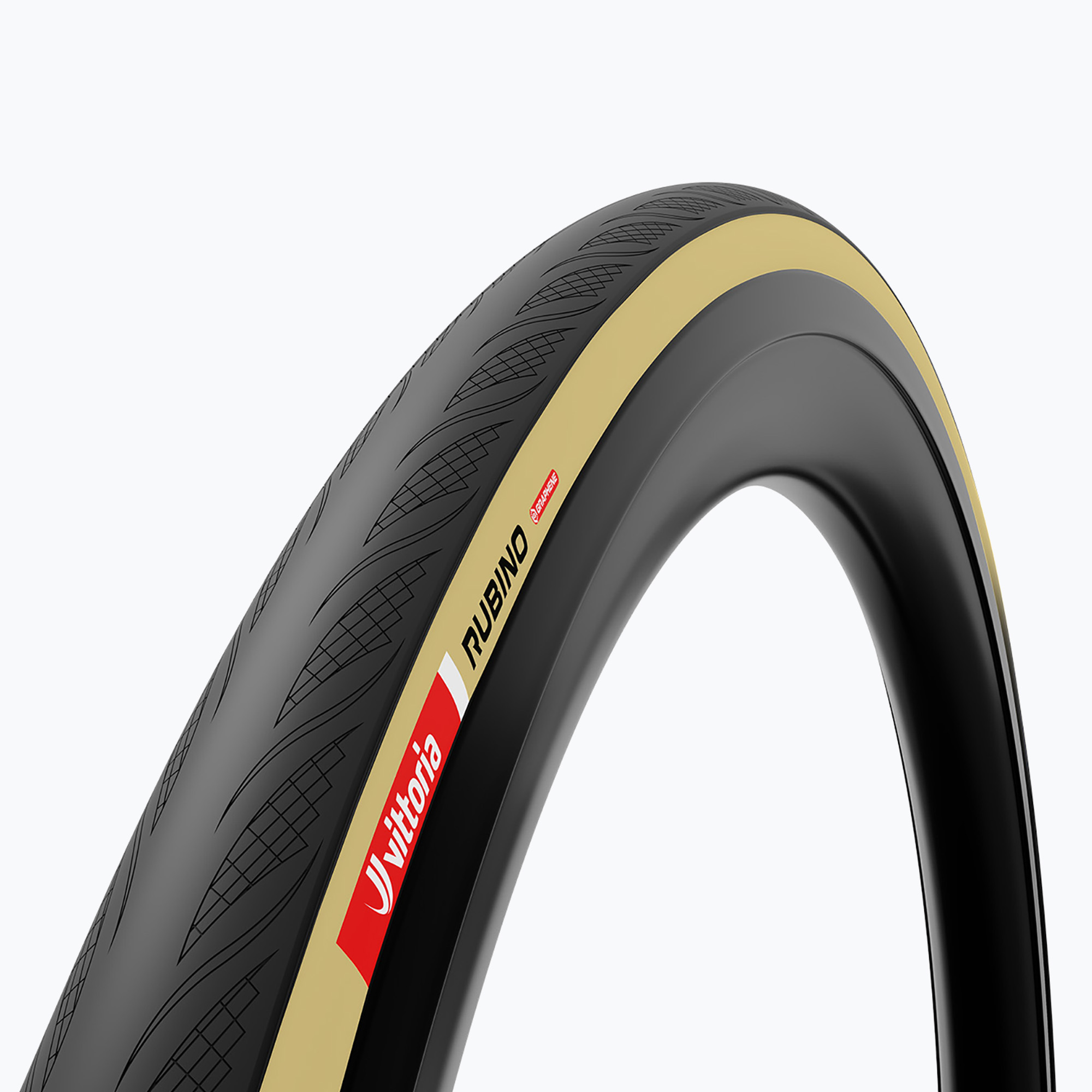 Kerékpár gumiabroncs Vittoria Rubino V G2.0 700 x 32C black/beige (Rubino V G2.0 11A.00.605)